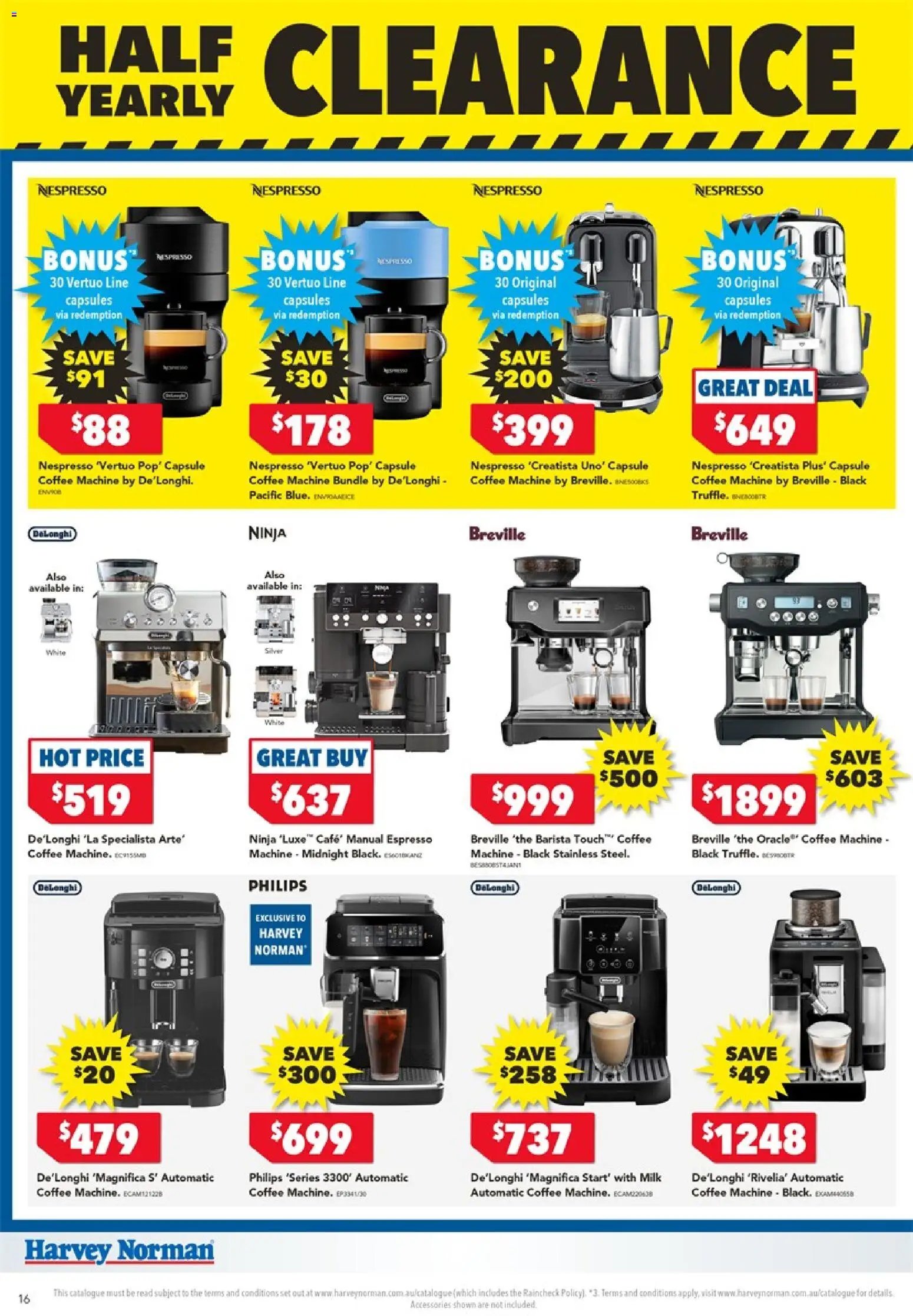 Harvey Norman catalogue from 18/06/2026 Harvey Norman Electrical Clearance
