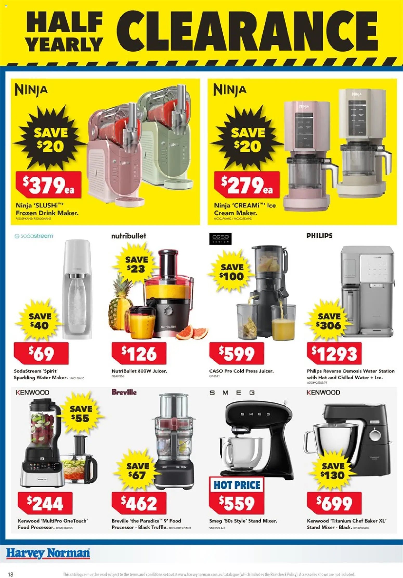 Harvey Norman catalogue from 18/06/2026 Harvey Norman Electrical Clearance