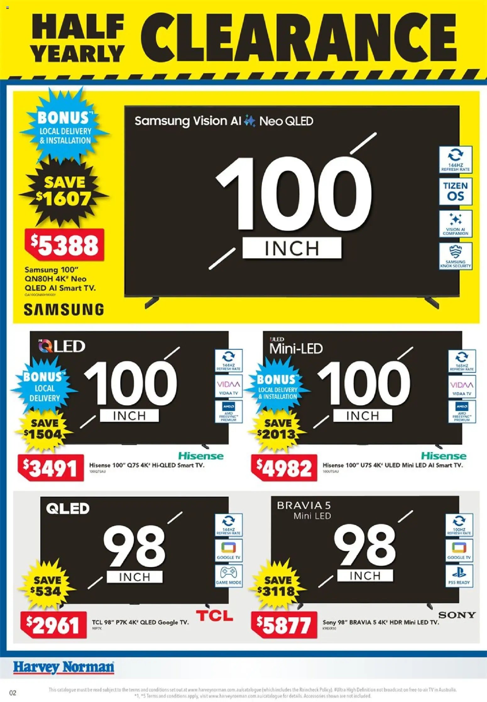 Harvey Norman catalogue from 18/06/2026 Harvey Norman Electrical Clearance