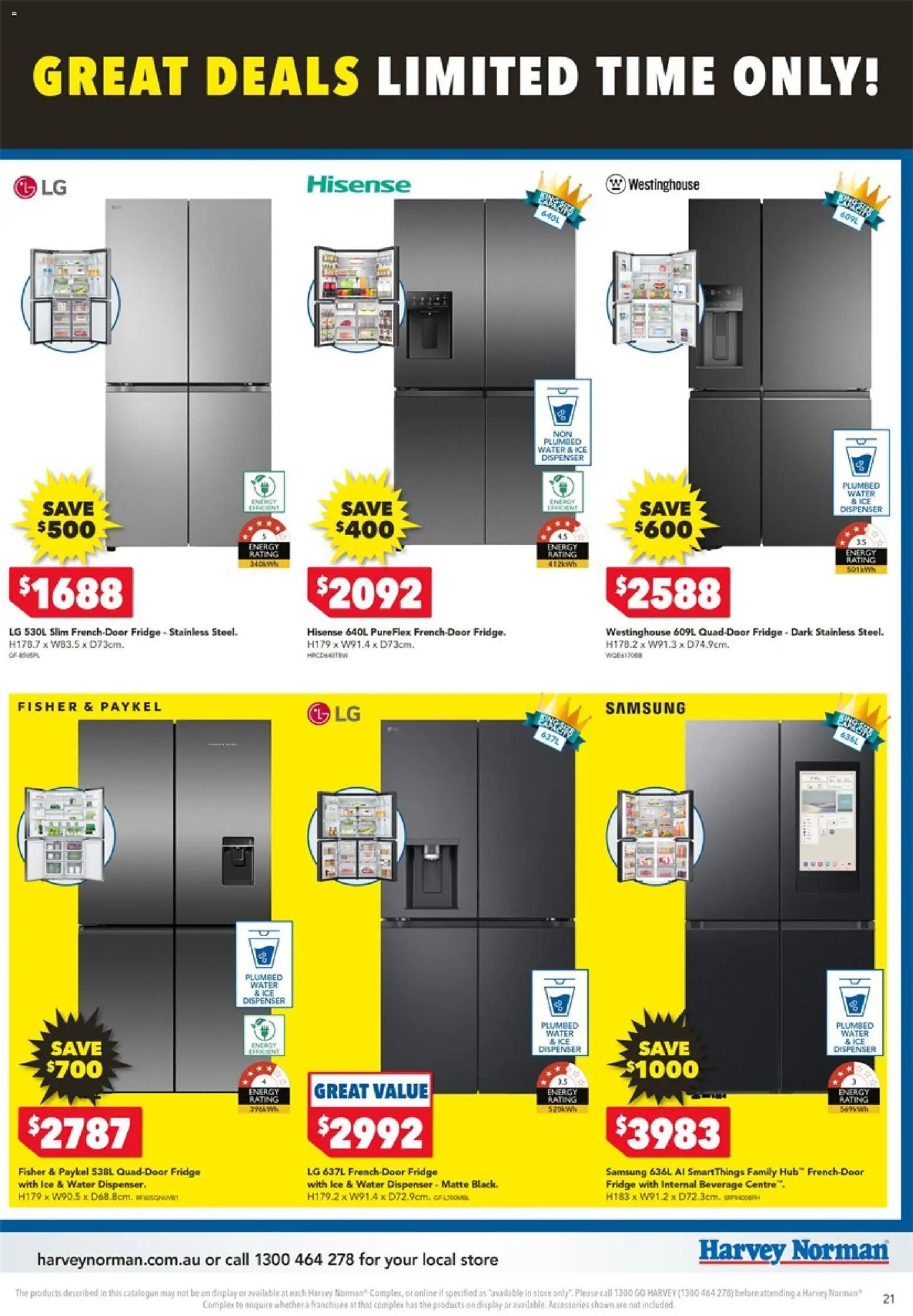Harvey Norman catalogue from 18/06/2026 Harvey Norman Electrical Clearance