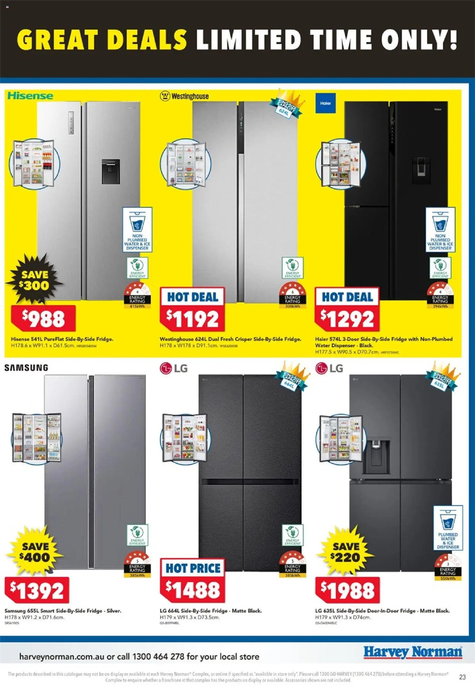 Harvey Norman catalogue from 18/06/2026 Harvey Norman Electrical Clearance