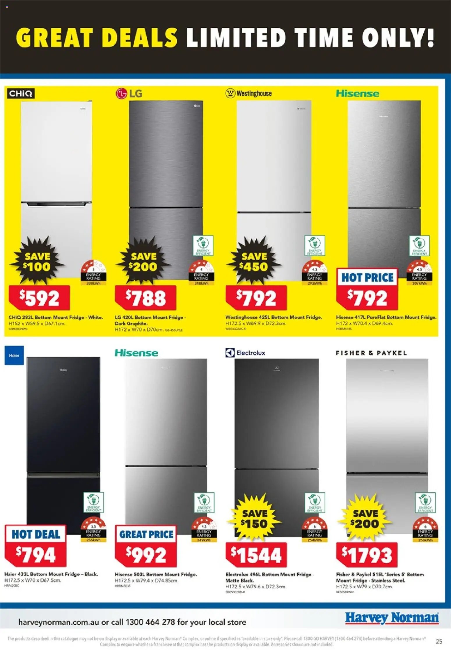 Harvey Norman catalogue from 18/06/2026 Harvey Norman Electrical Clearance