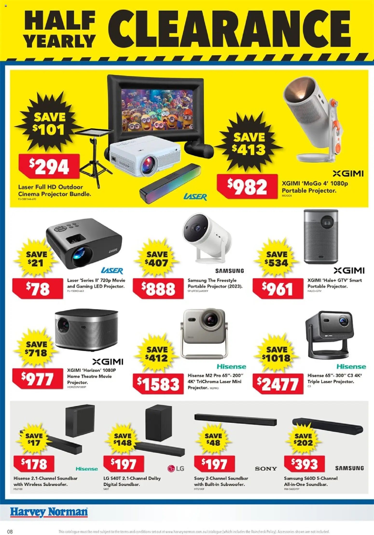 Harvey Norman catalogue from 18/06/2026 Harvey Norman Electrical Clearance