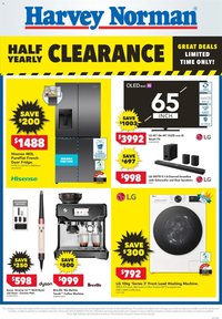 Harvey Norman catalogue from 18/06/2026 Harvey Norman Electrical Clearance