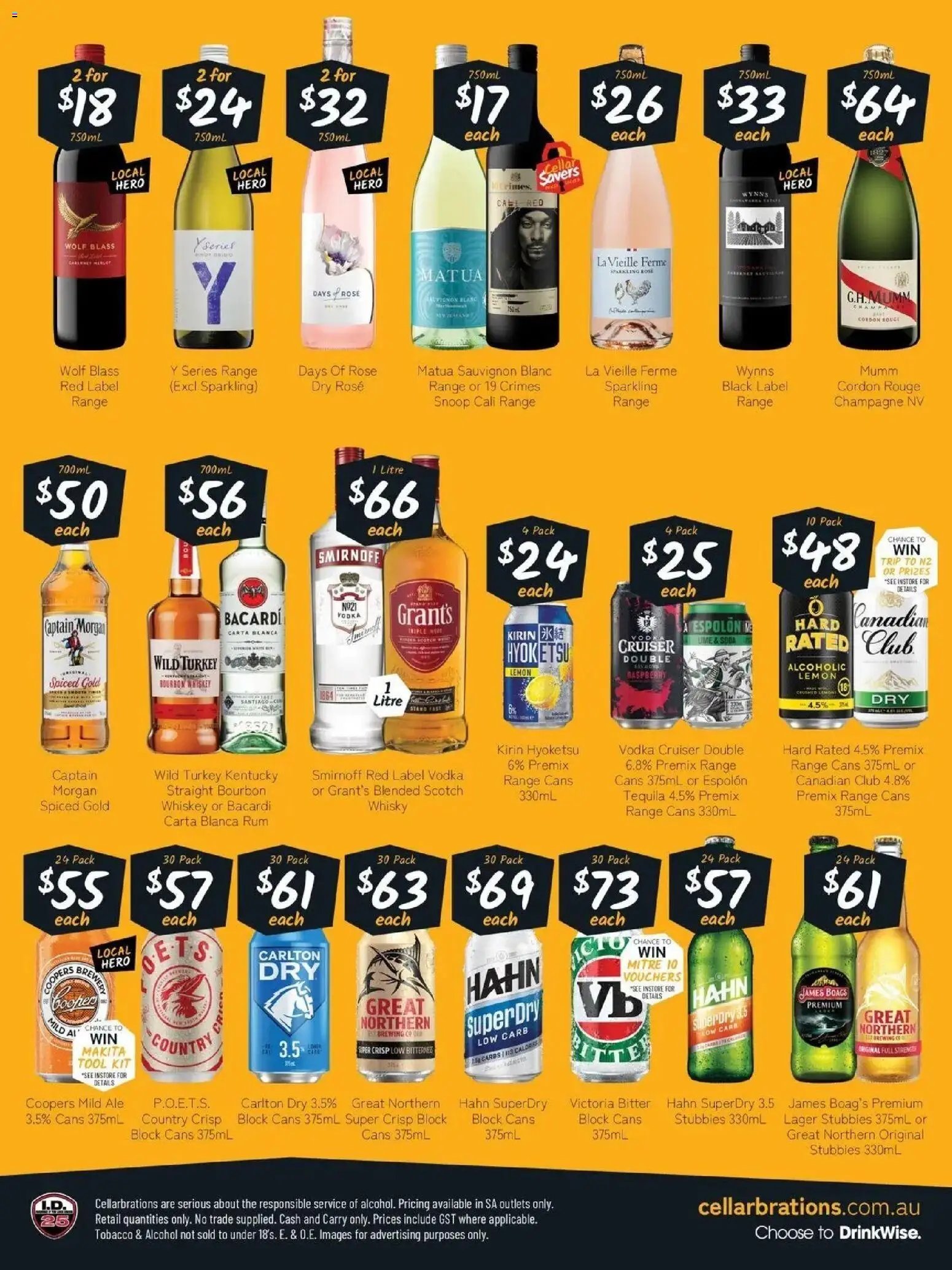Cellarbrations catalogue from 29/06/2026 Cellarbrations catalogue Andamooka