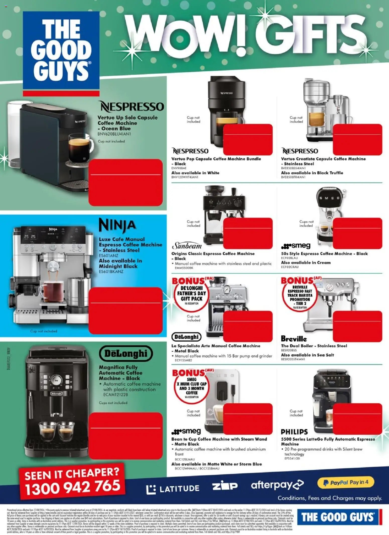 The Good Guys catalogue from 26/08/2026 The Good Guys catalogue WOW GIFTS