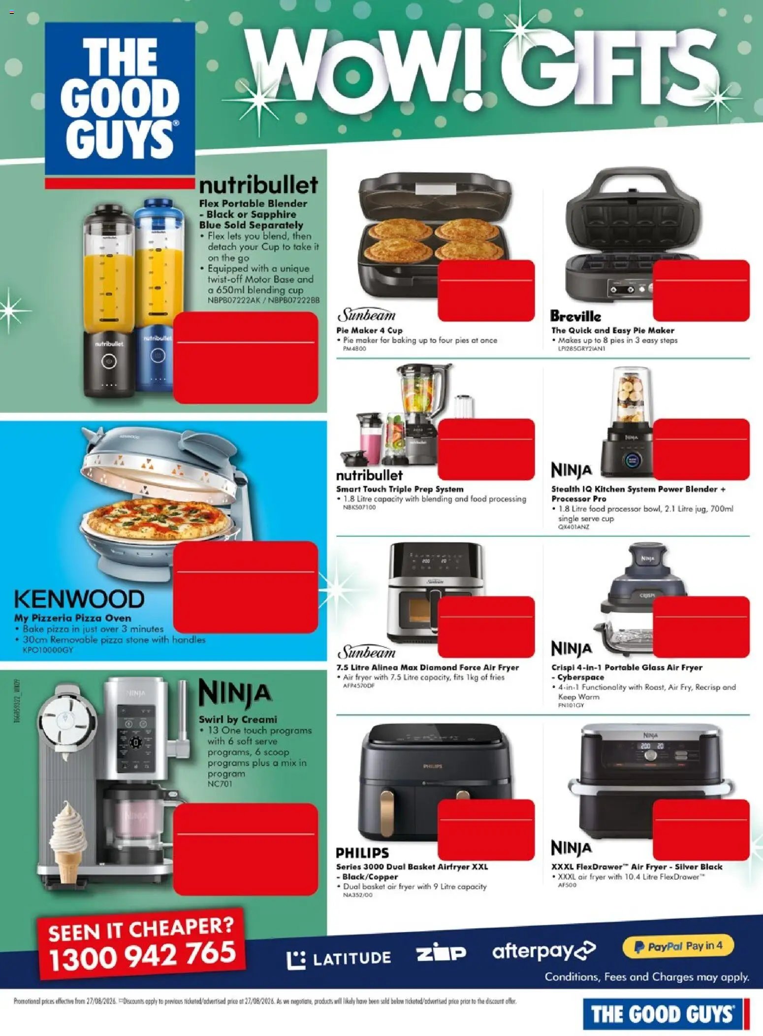 The Good Guys catalogue from 26/08/2026 The Good Guys catalogue WOW GIFTS