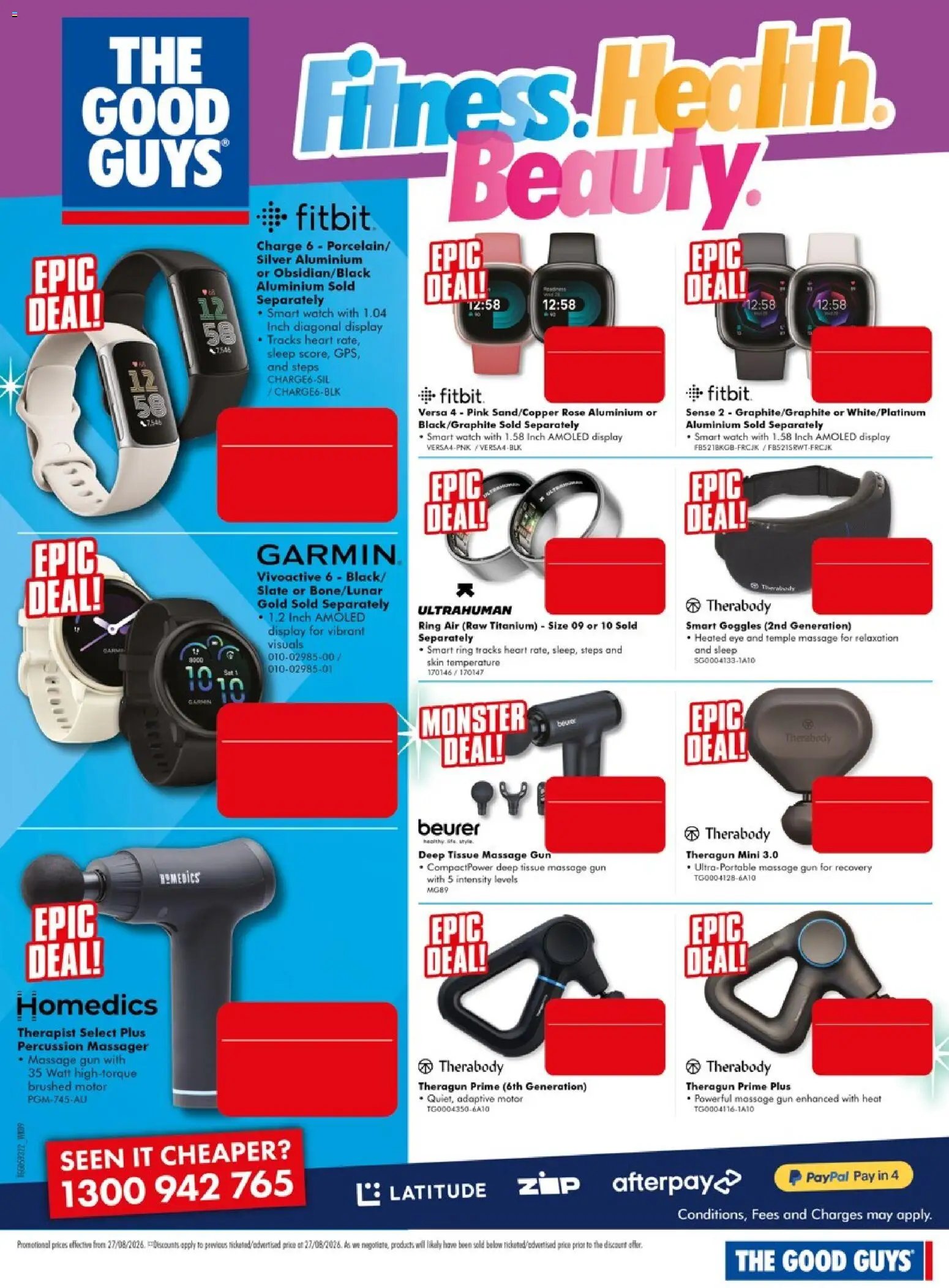The Good Guys catalogue from 26/08/2026 The Good Guys catalogue WOW GIFTS