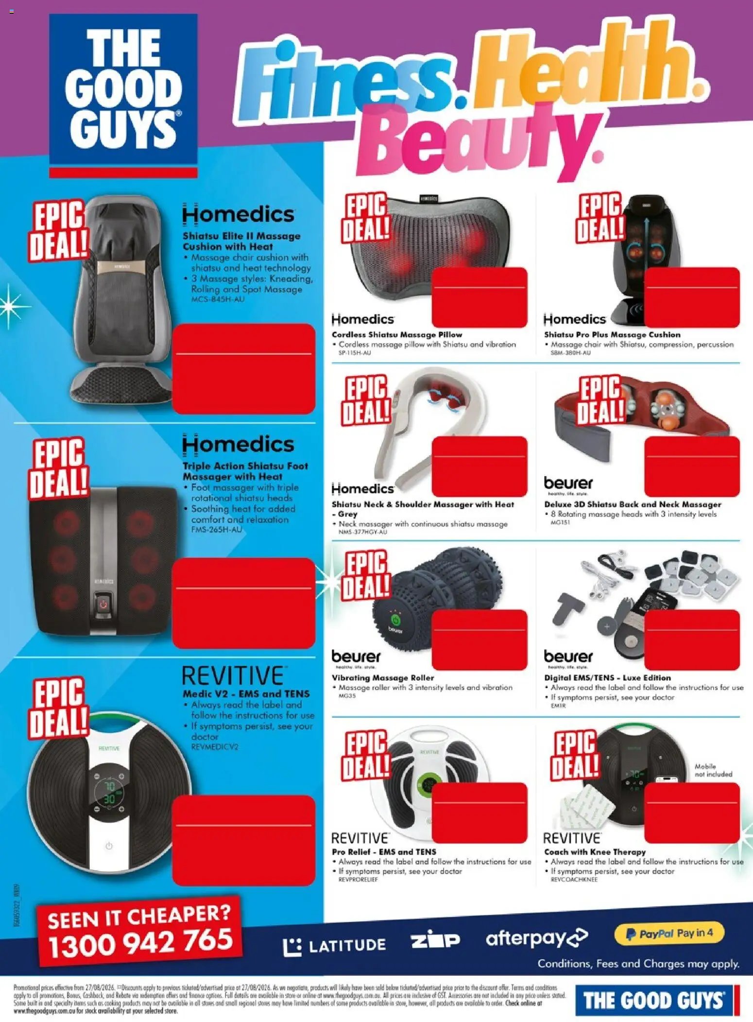 The Good Guys catalogue from 26/08/2026 The Good Guys catalogue WOW GIFTS