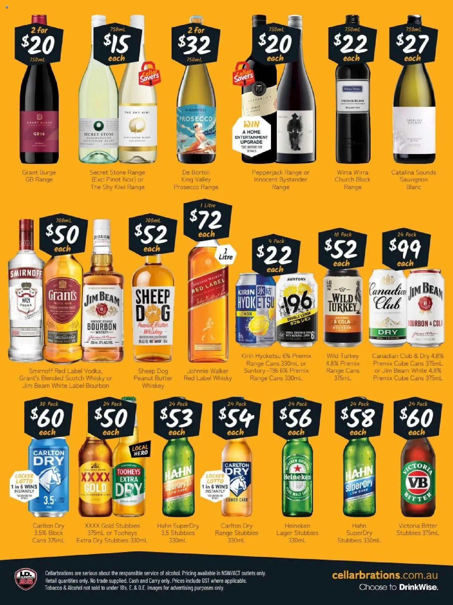 Cellarbrations catalogue from 07/09/2026 Cellarbrations catalogue
