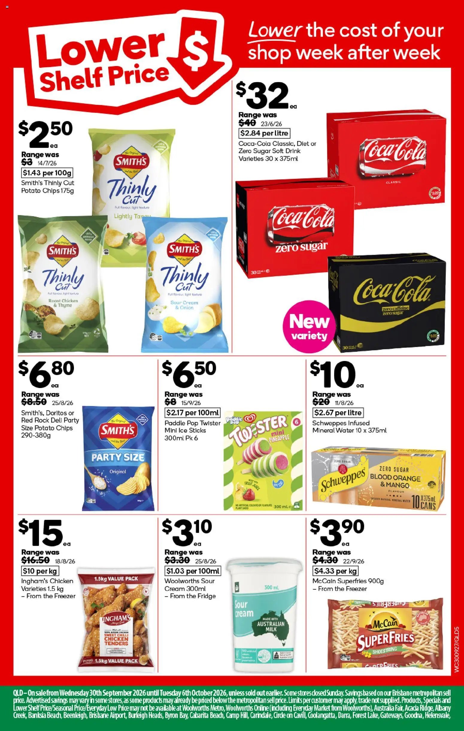 Woolworths catalogue from 30/09/2026 Woolworths catalogue QLD