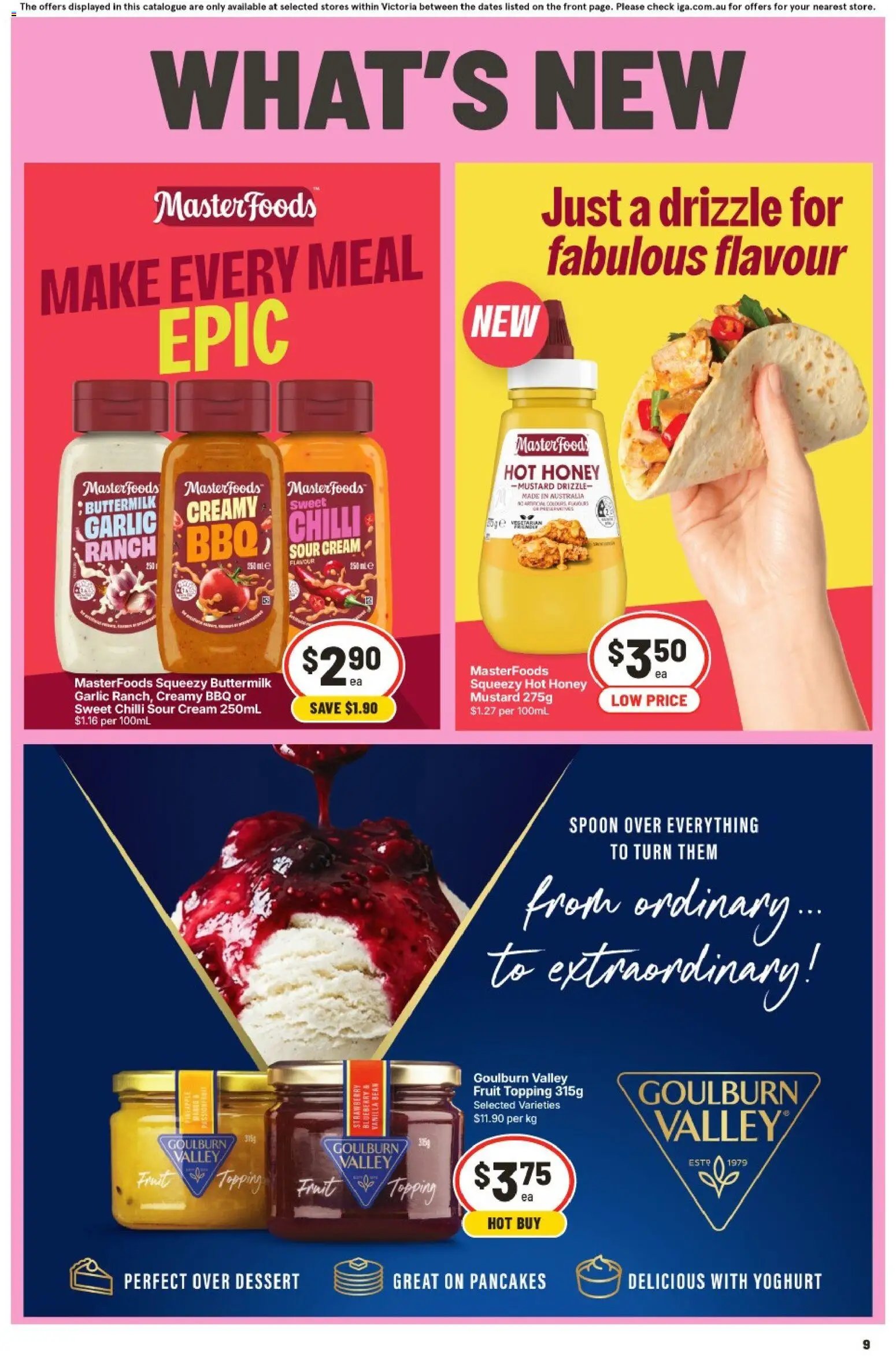 IGA catalogue from 07/10/2026 IGA Extra Specials VIC