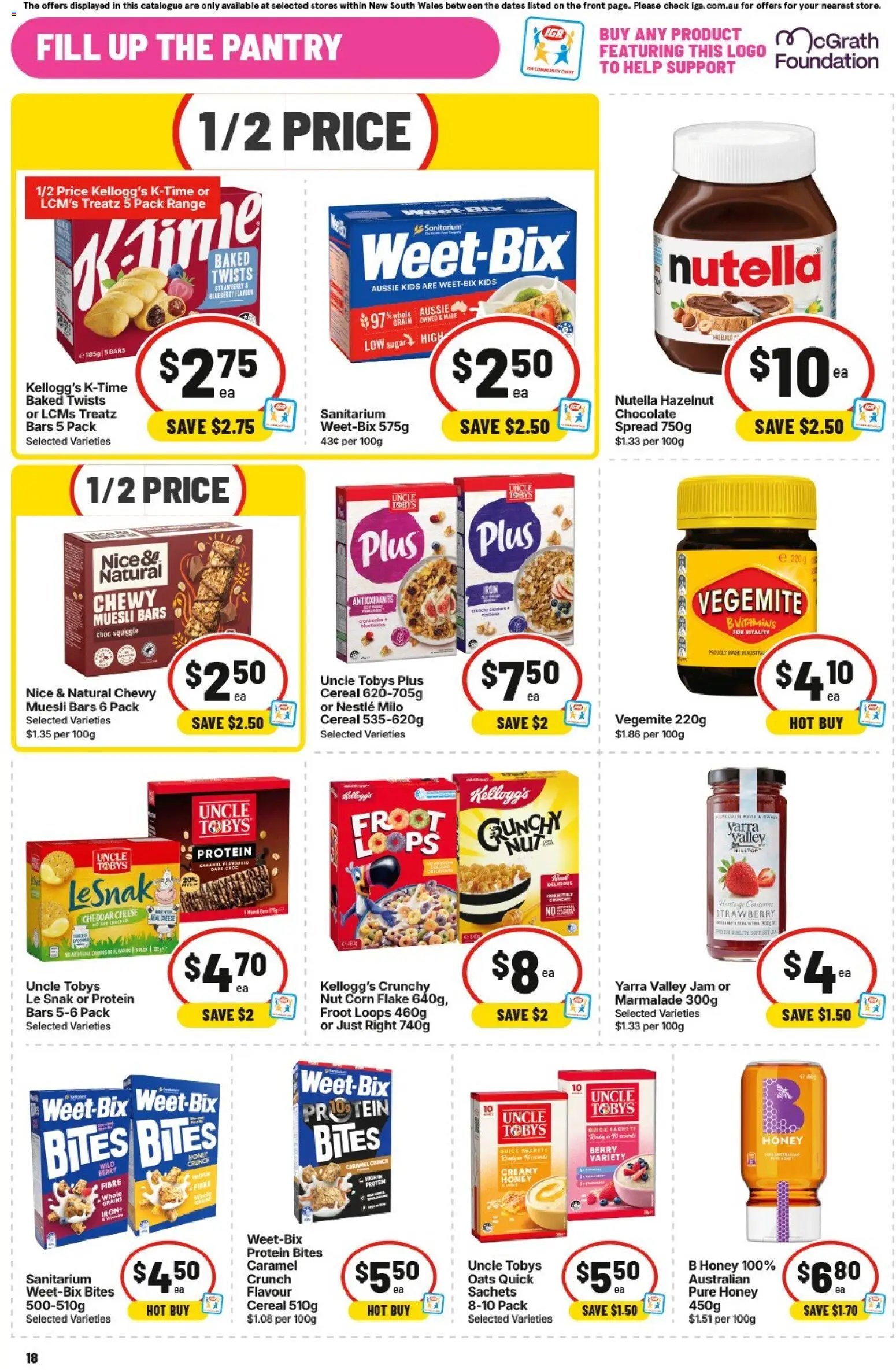 IGA catalogue from 23/09/2026 IGA catalogue Forest Lodge