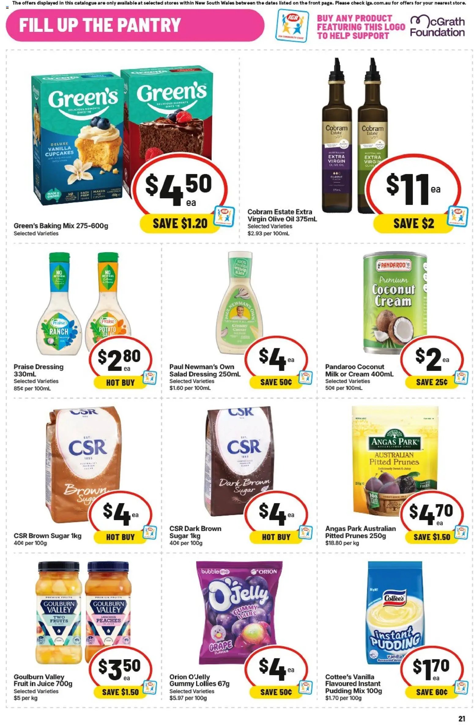 IGA catalogue from 23/09/2026 IGA catalogue Forest Lodge