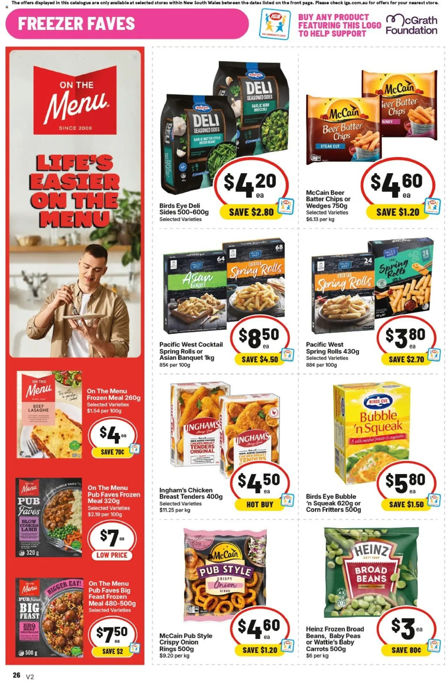 IGA catalogue from 23/09/2026 IGA catalogue Forest Lodge