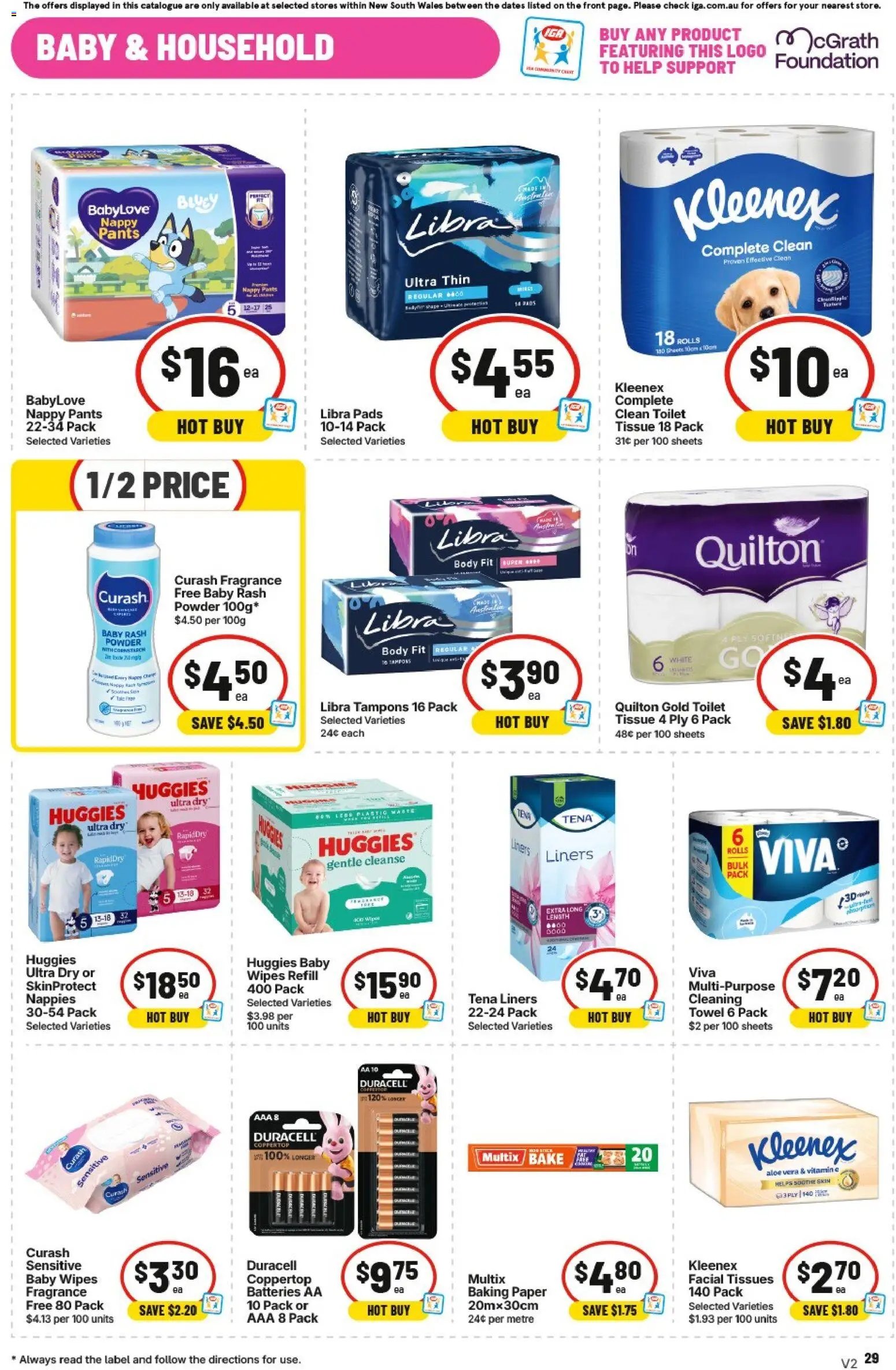 IGA catalogue from 23/09/2026 IGA catalogue Forest Lodge