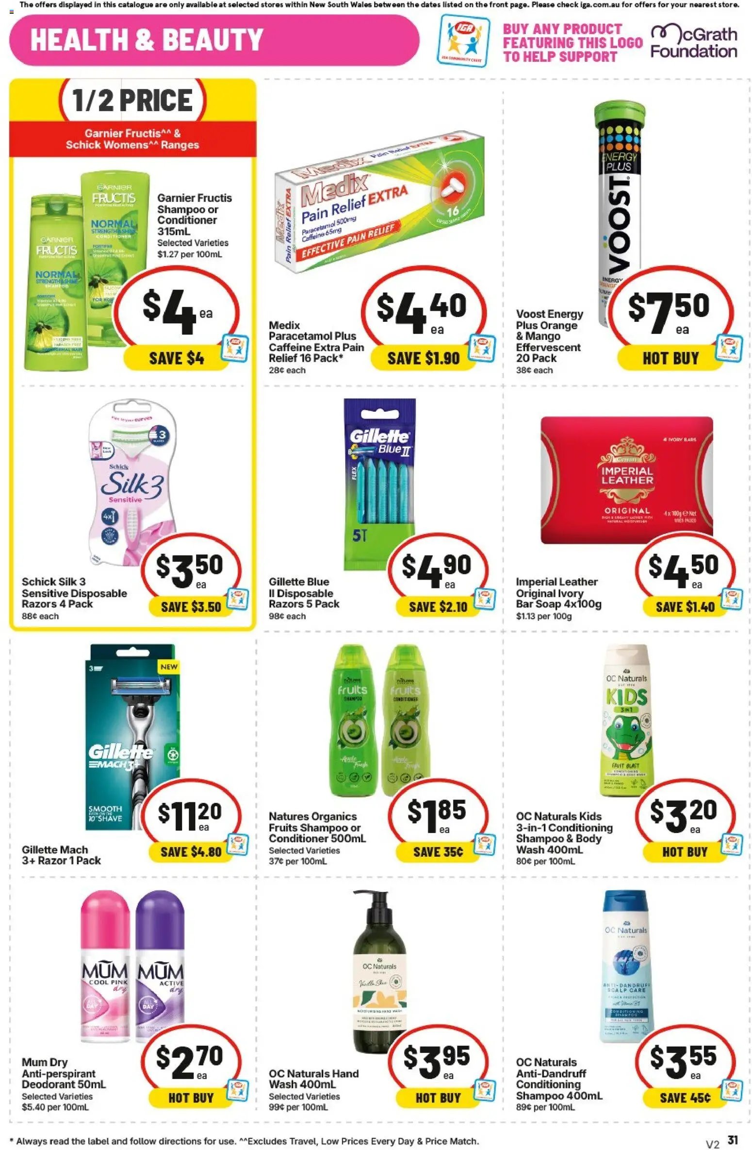 IGA catalogue from 23/09/2026 IGA catalogue Forest Lodge