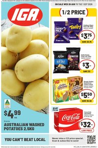 IGA catalogue from 26/08/2026 IGA catalogue Brunswick