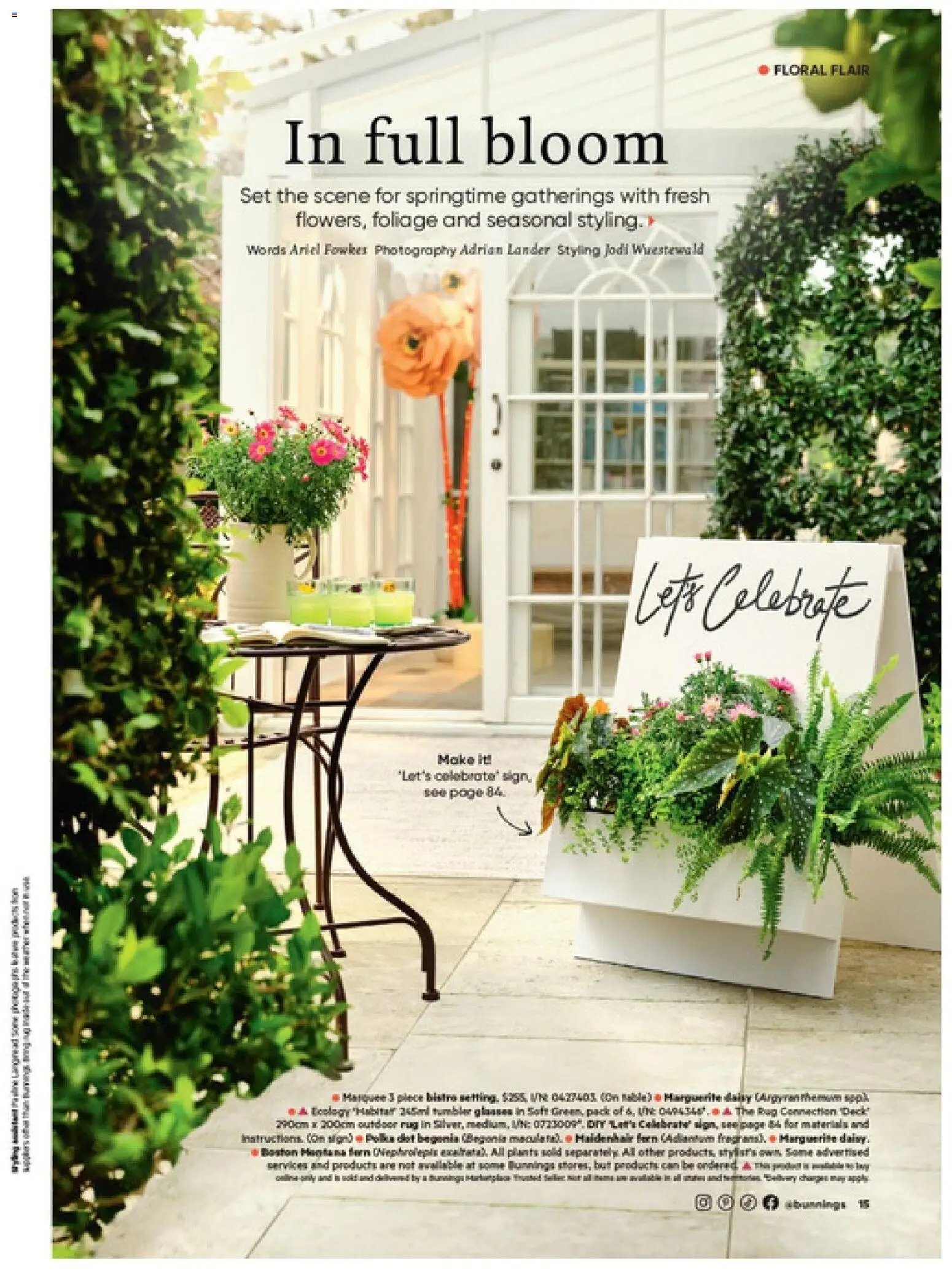 Bunnings Warehouse catalogue from 01/09/2026 Bunnings Warehouse Magazine September