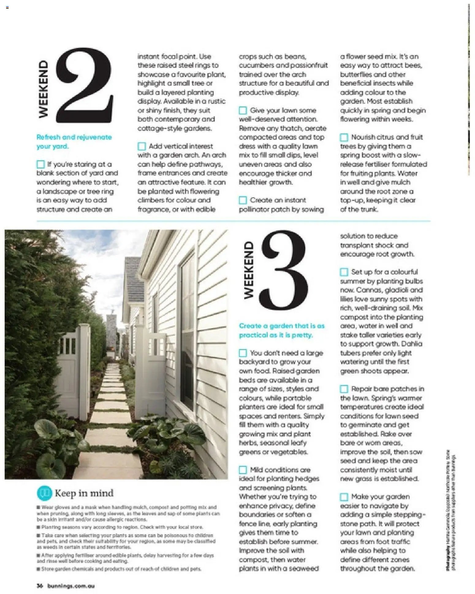 Bunnings Warehouse catalogue from 01/09/2026 Bunnings Warehouse Magazine September