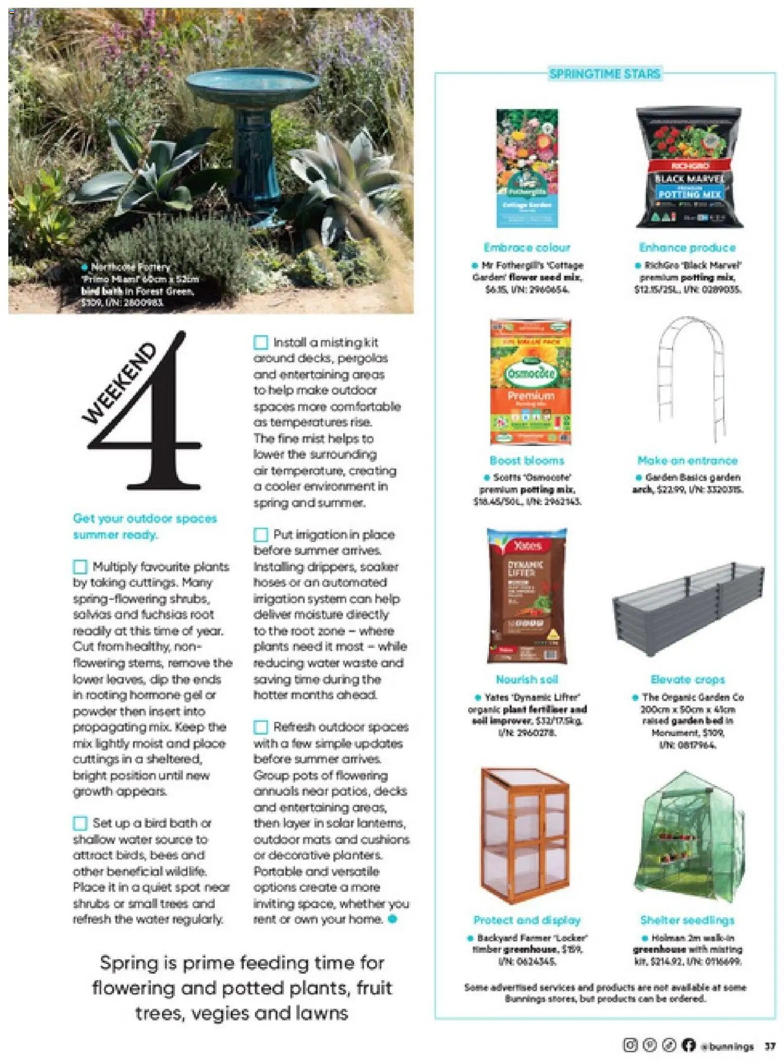 Bunnings Warehouse catalogue from 01/09/2026 Bunnings Warehouse Magazine September