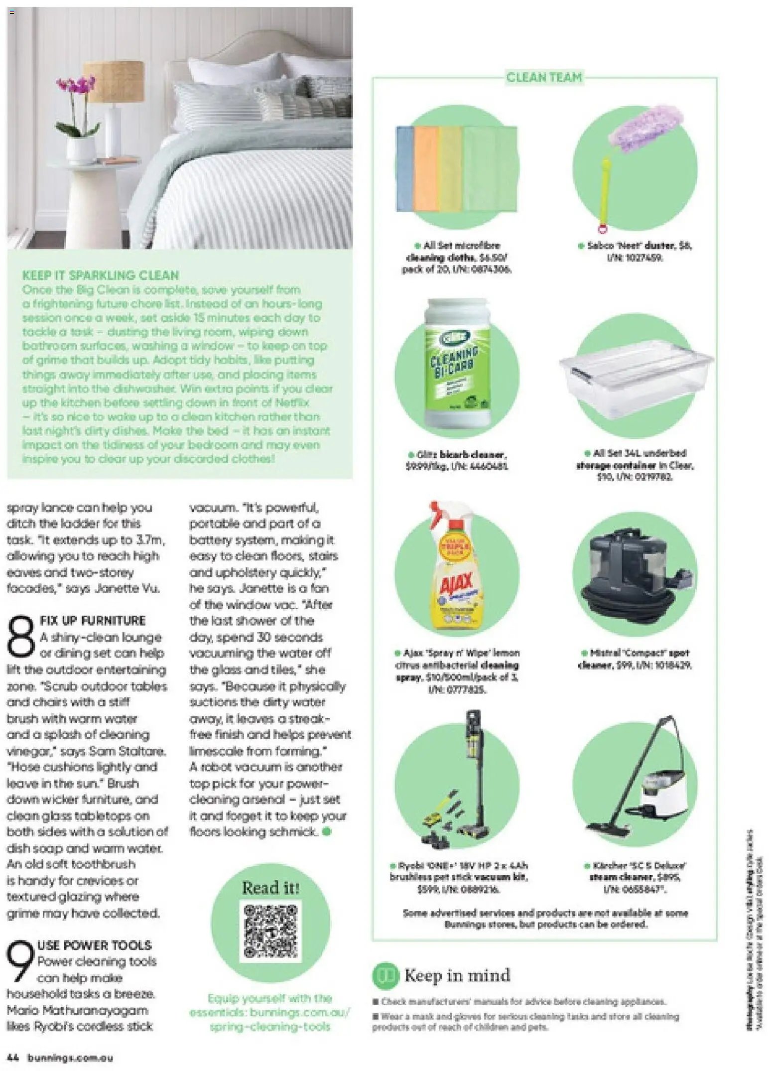 Bunnings Warehouse catalogue from 01/09/2026 Bunnings Warehouse Magazine September