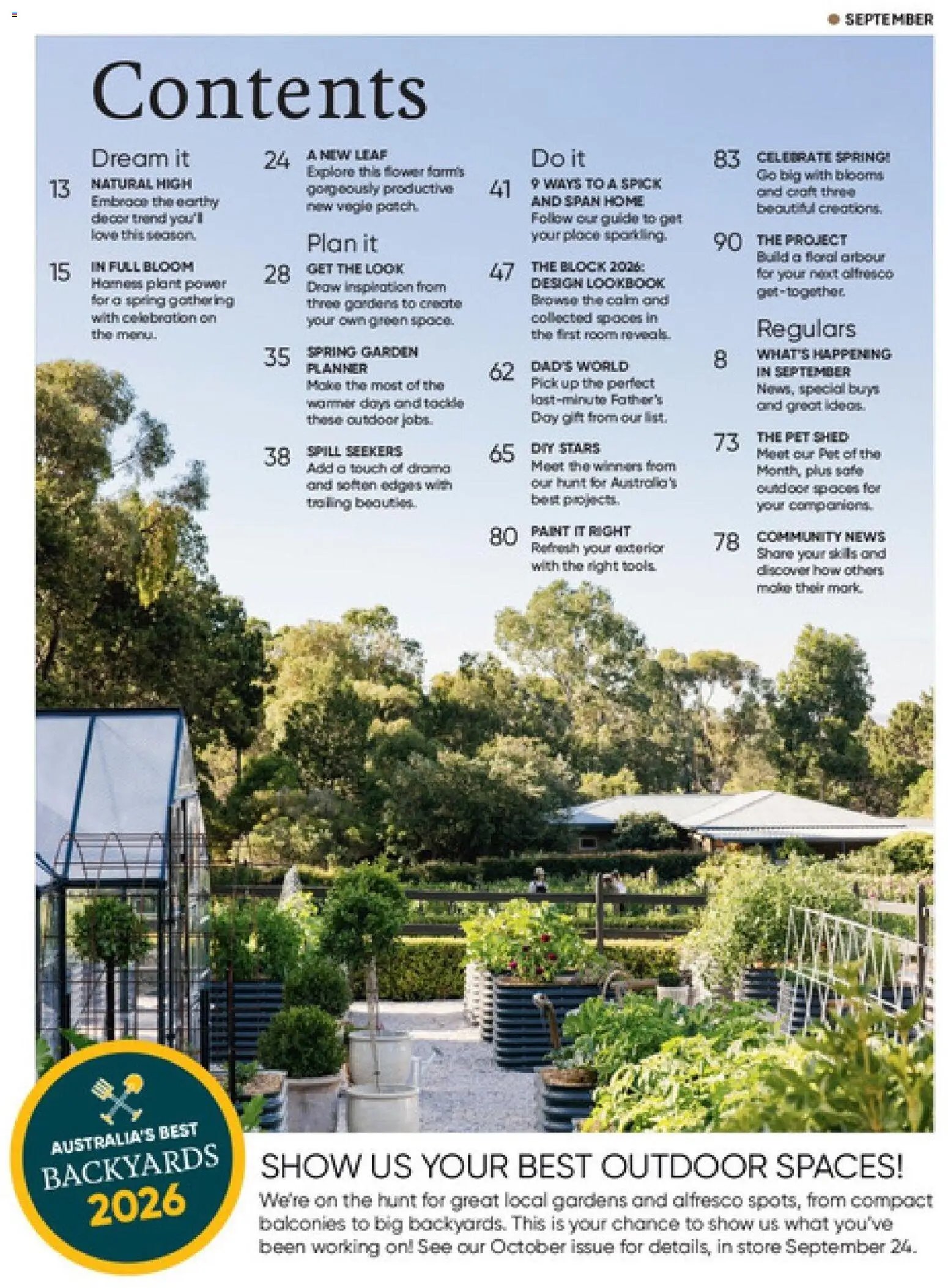 Bunnings Warehouse catalogue from 01/09/2026 Bunnings Warehouse Magazine September