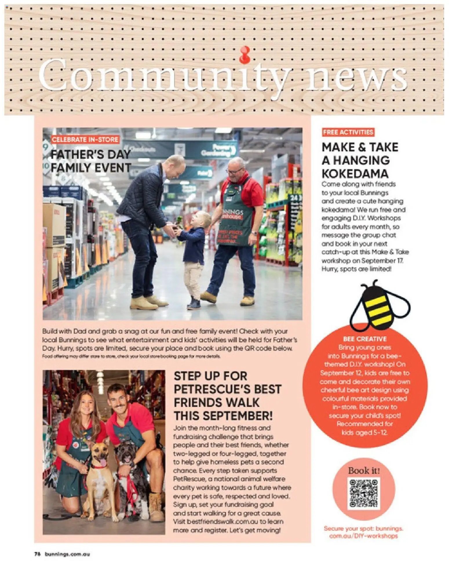 Bunnings Warehouse catalogue from 01/09/2026 Bunnings Warehouse Magazine September