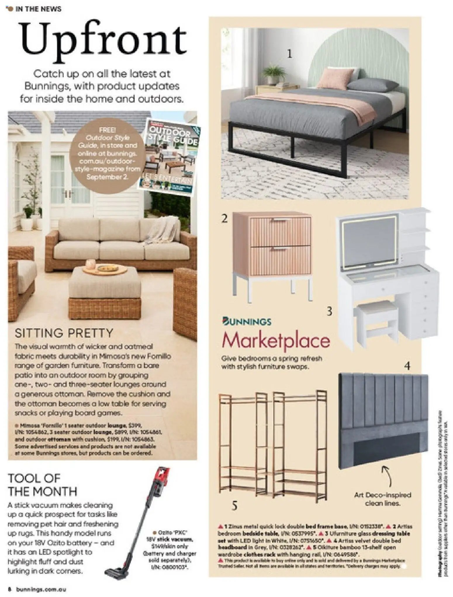 Bunnings Warehouse catalogue from 01/09/2026 Bunnings Warehouse Magazine September