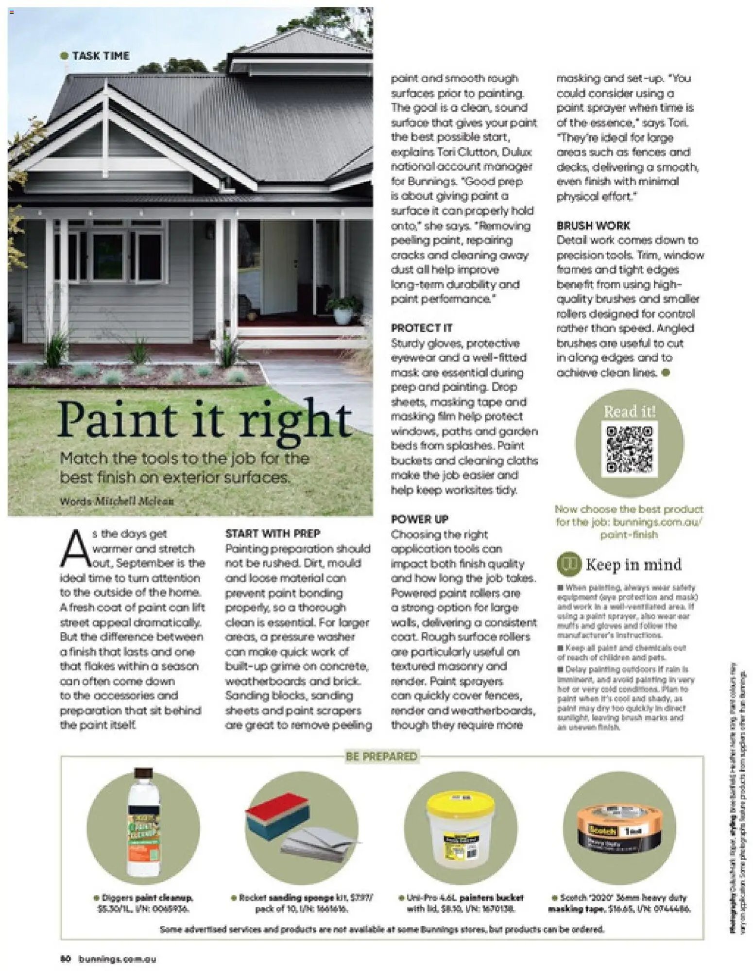 Bunnings Warehouse catalogue from 01/09/2026 Bunnings Warehouse Magazine September