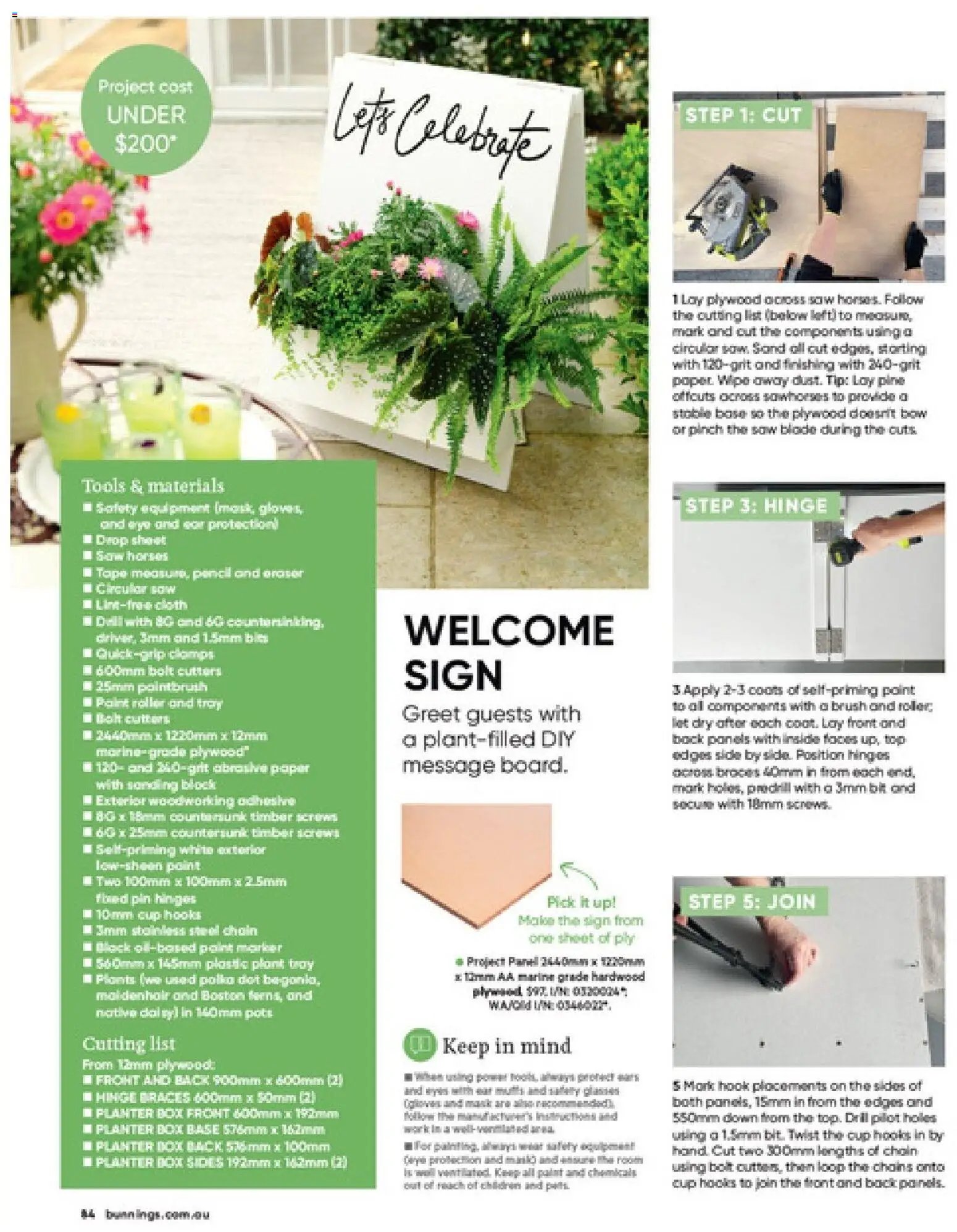 Bunnings Warehouse catalogue from 01/09/2026 Bunnings Warehouse Magazine September