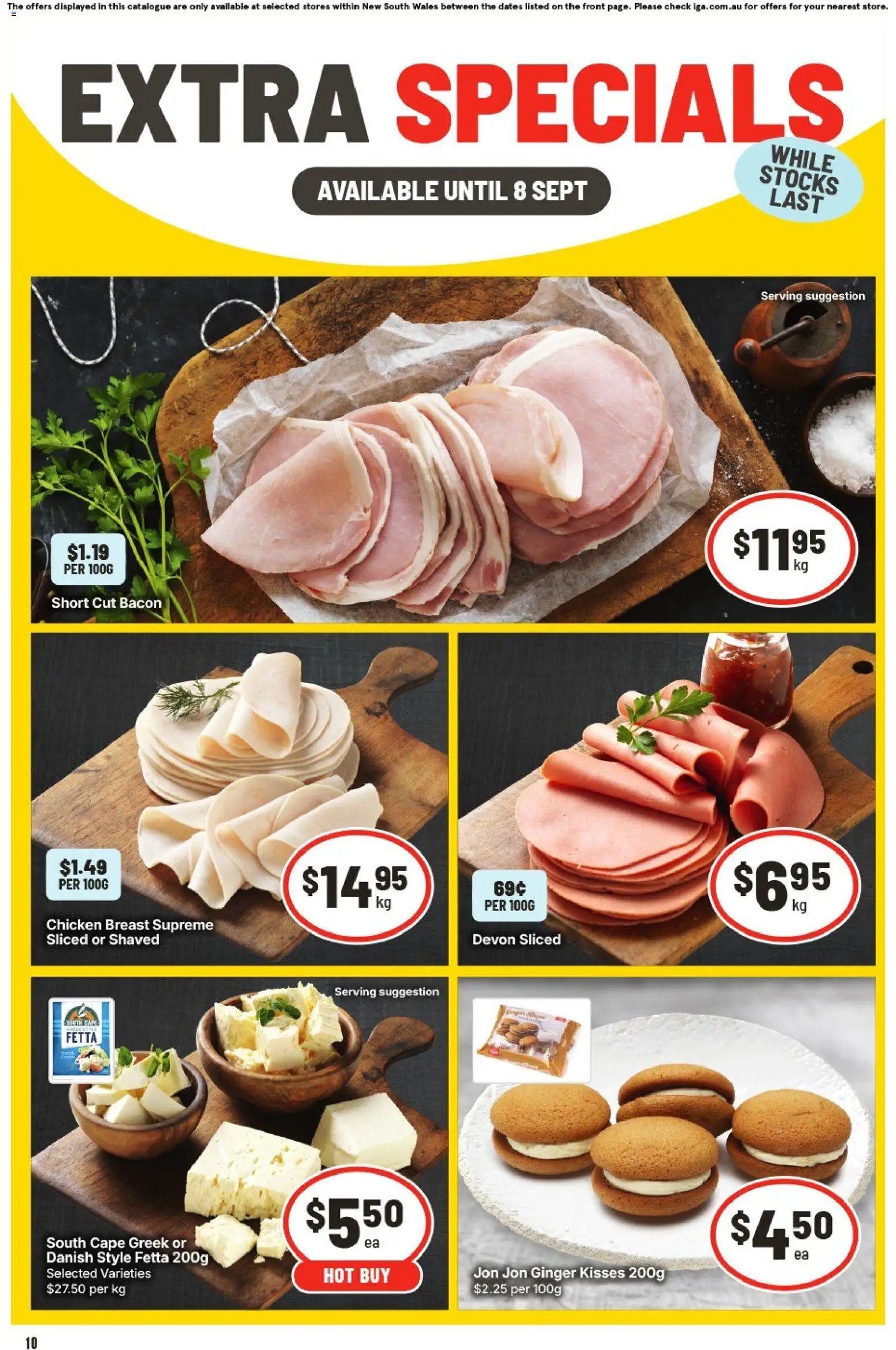 IGA catalogue from 26/08/2026 IGA catalogue Hackett