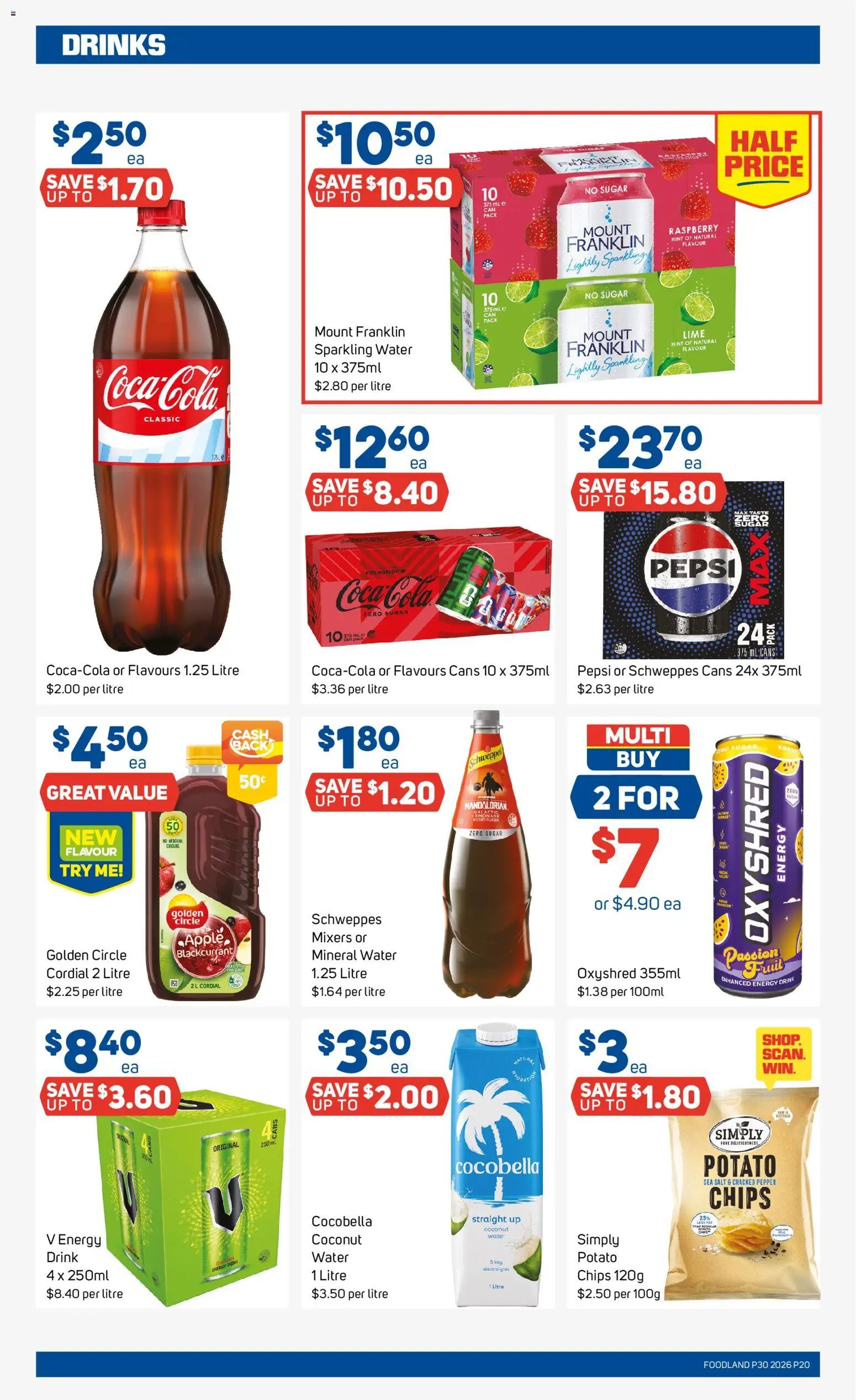 Foodland catalogue from 22/07/2026 Foodland catalogue