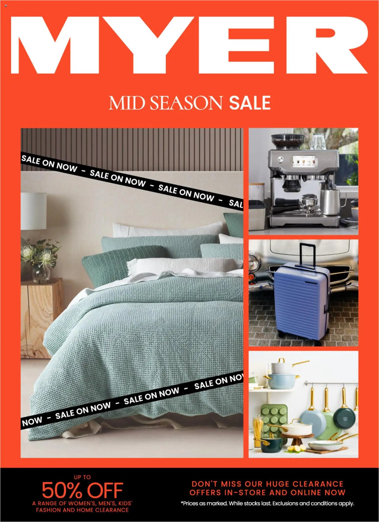 Myer catalogue from 09/09/2026 Myer Mid Season Sale