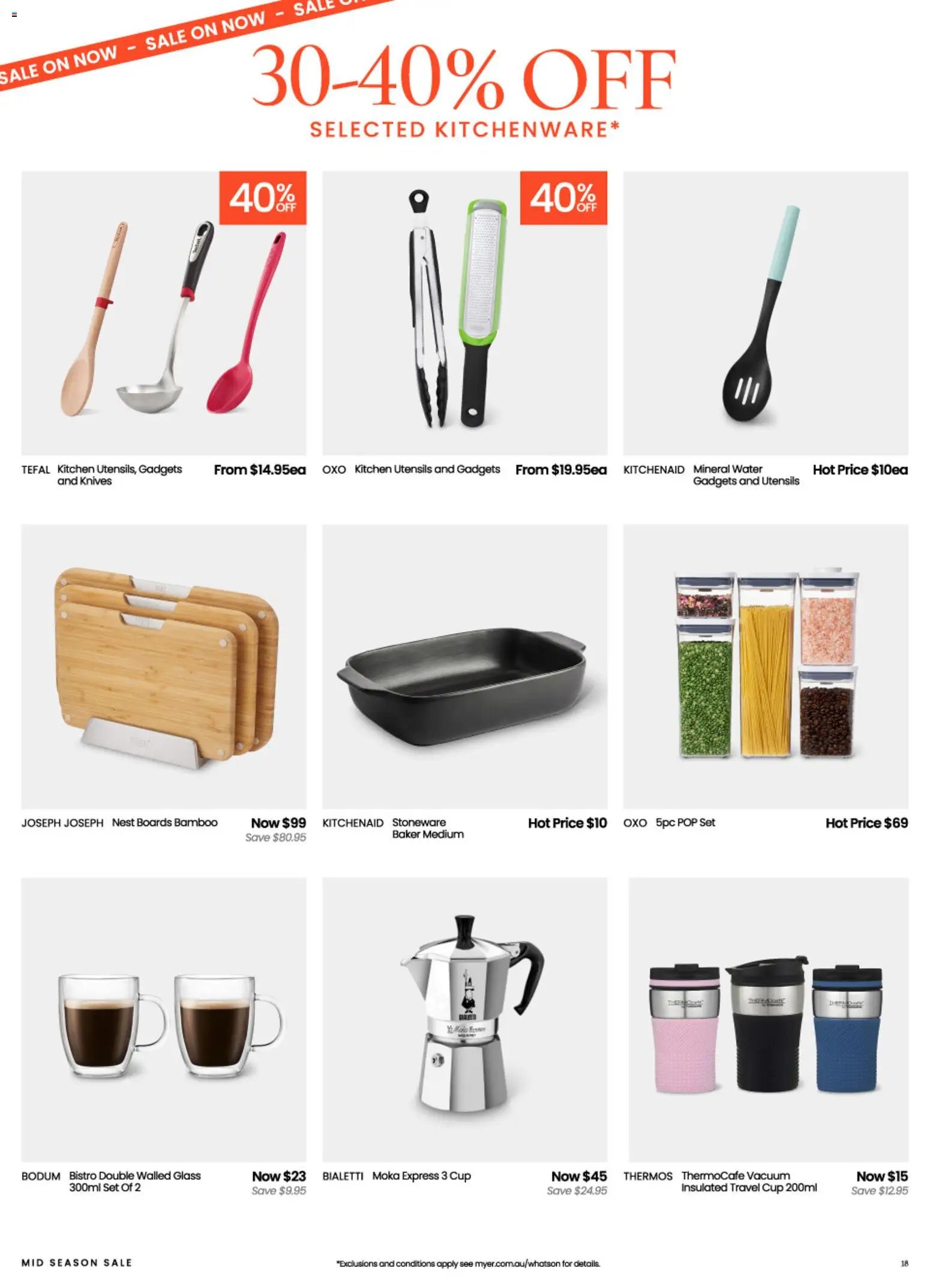 Myer catalogue from 09/09/2026 Myer Mid Season Sale