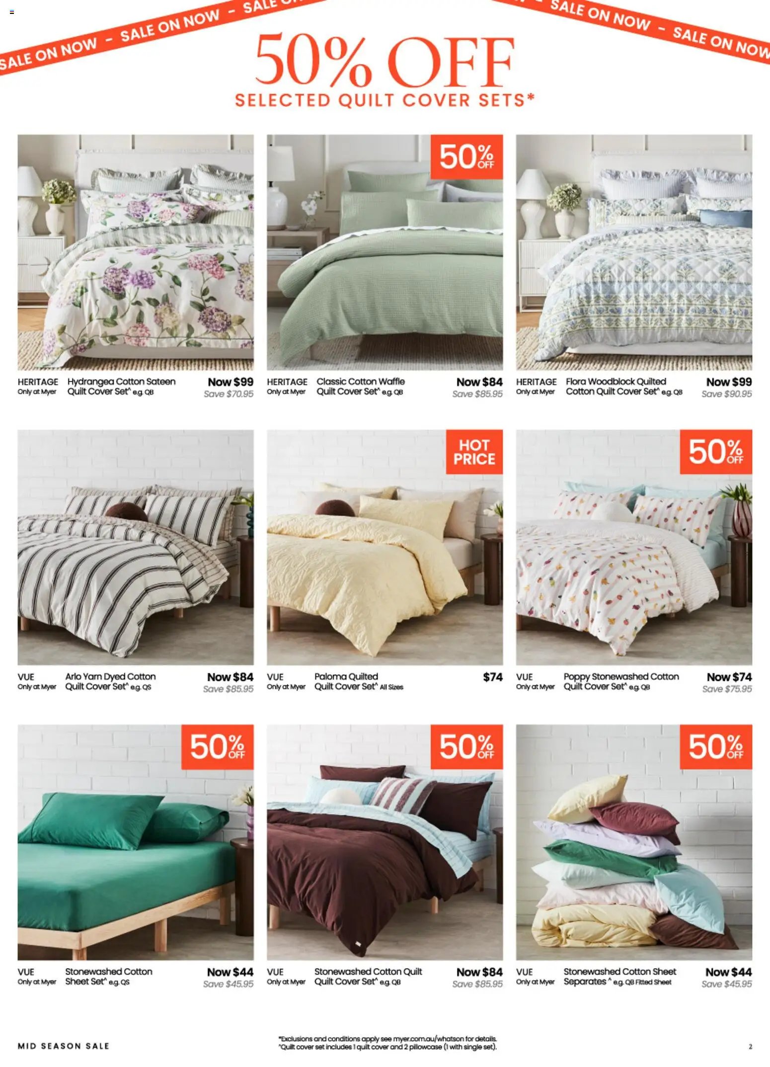 Myer catalogue from 09/09/2026 Myer Mid Season Sale