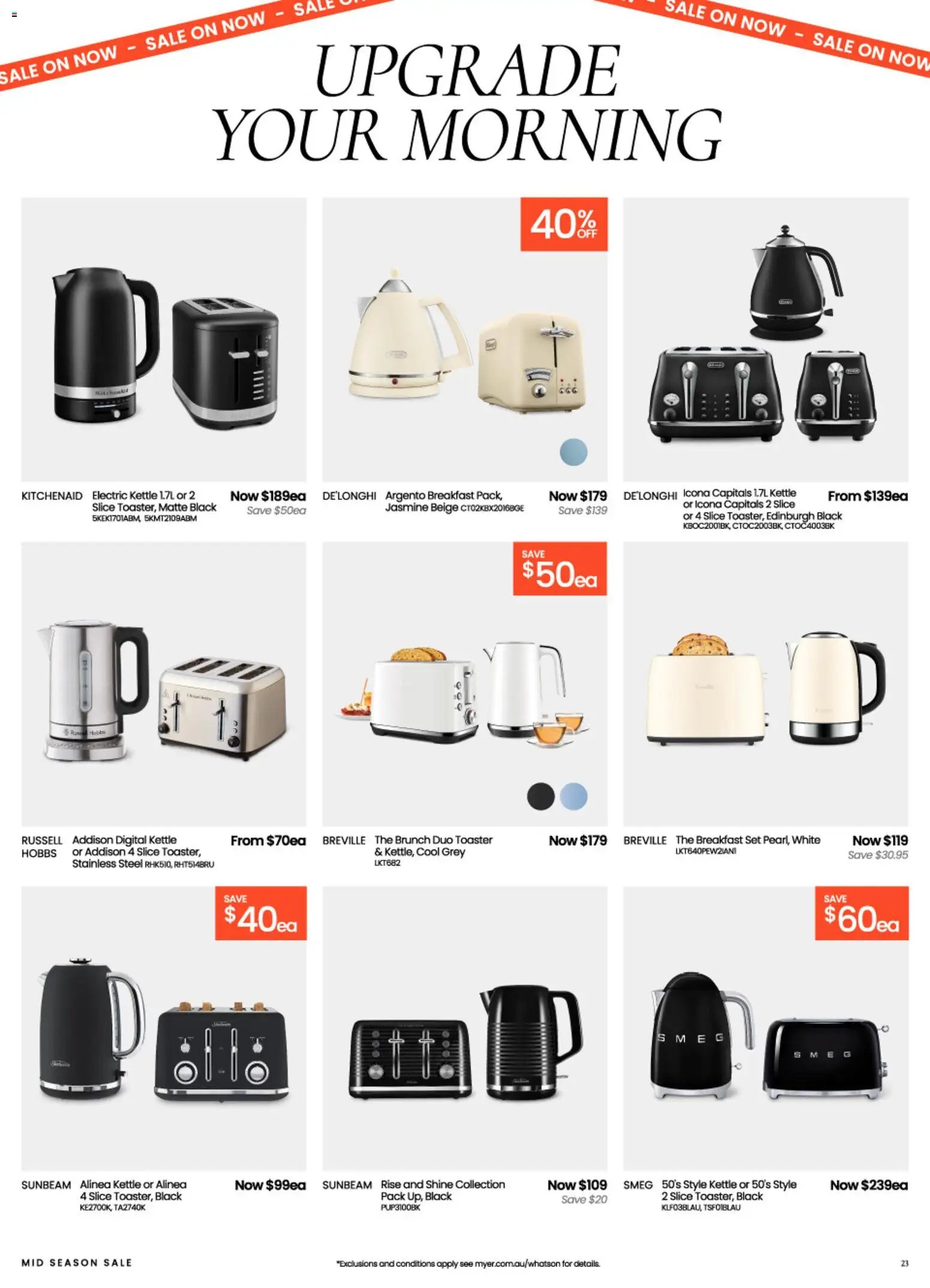 Myer catalogue from 09/09/2026 Myer Mid Season Sale