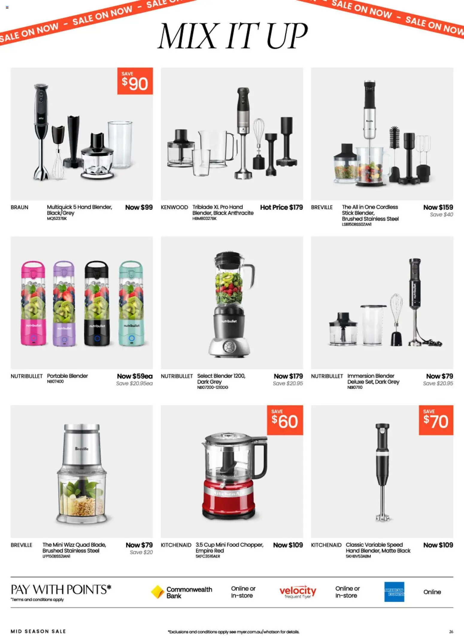 Myer catalogue from 09/09/2026 Myer Mid Season Sale