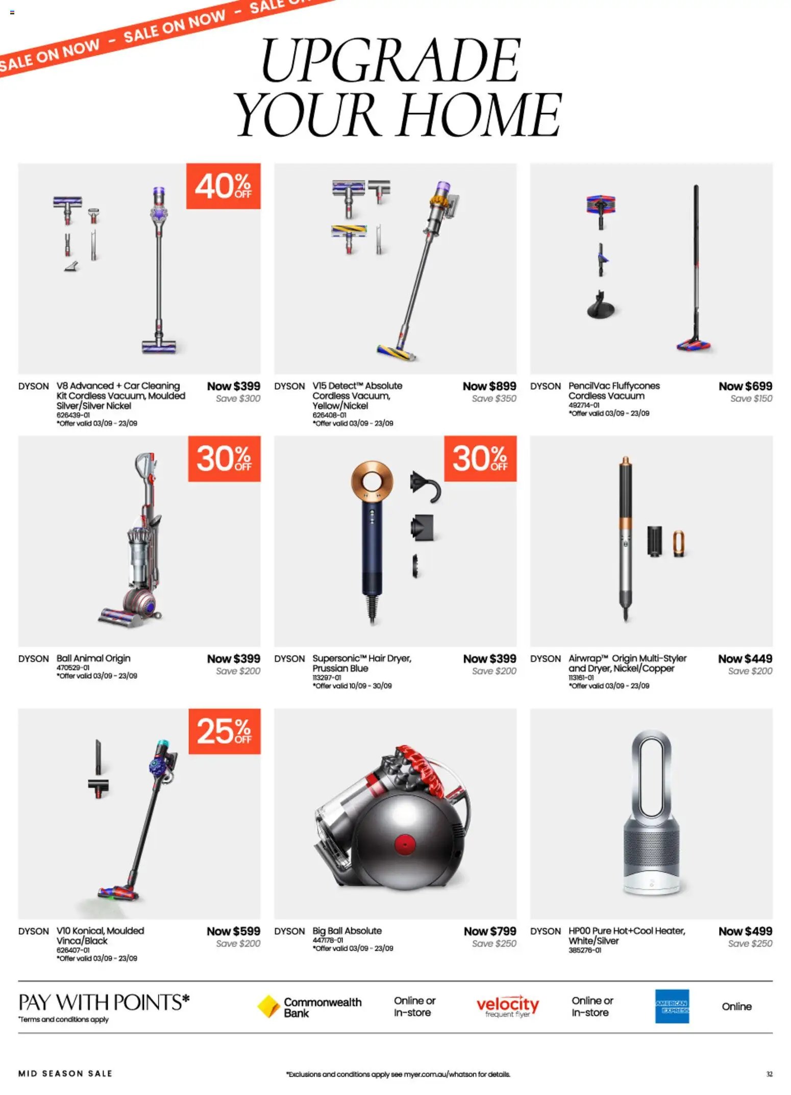 Myer catalogue from 09/09/2026 Myer Mid Season Sale