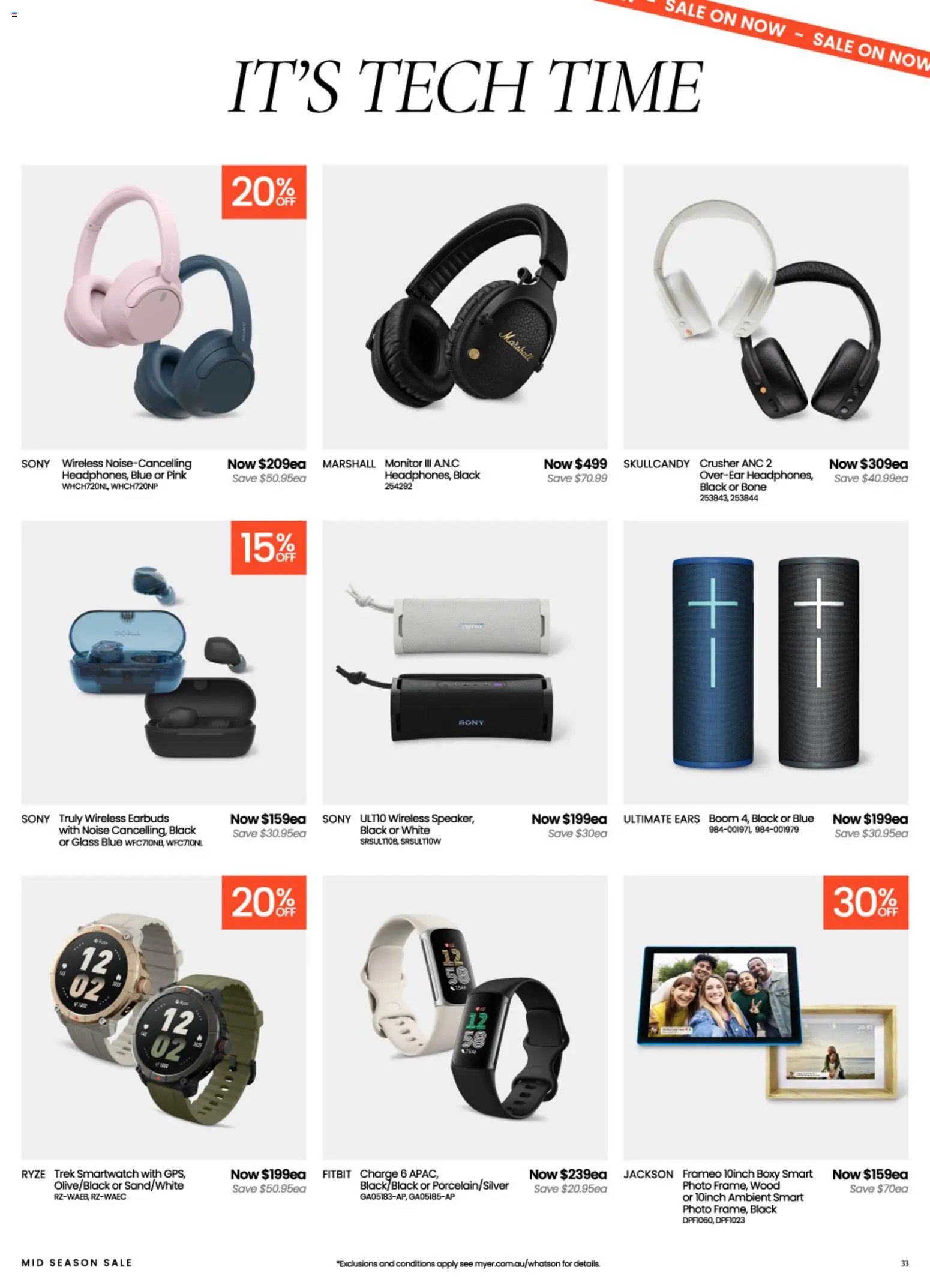 Myer catalogue from 09/09/2026 Myer Mid Season Sale