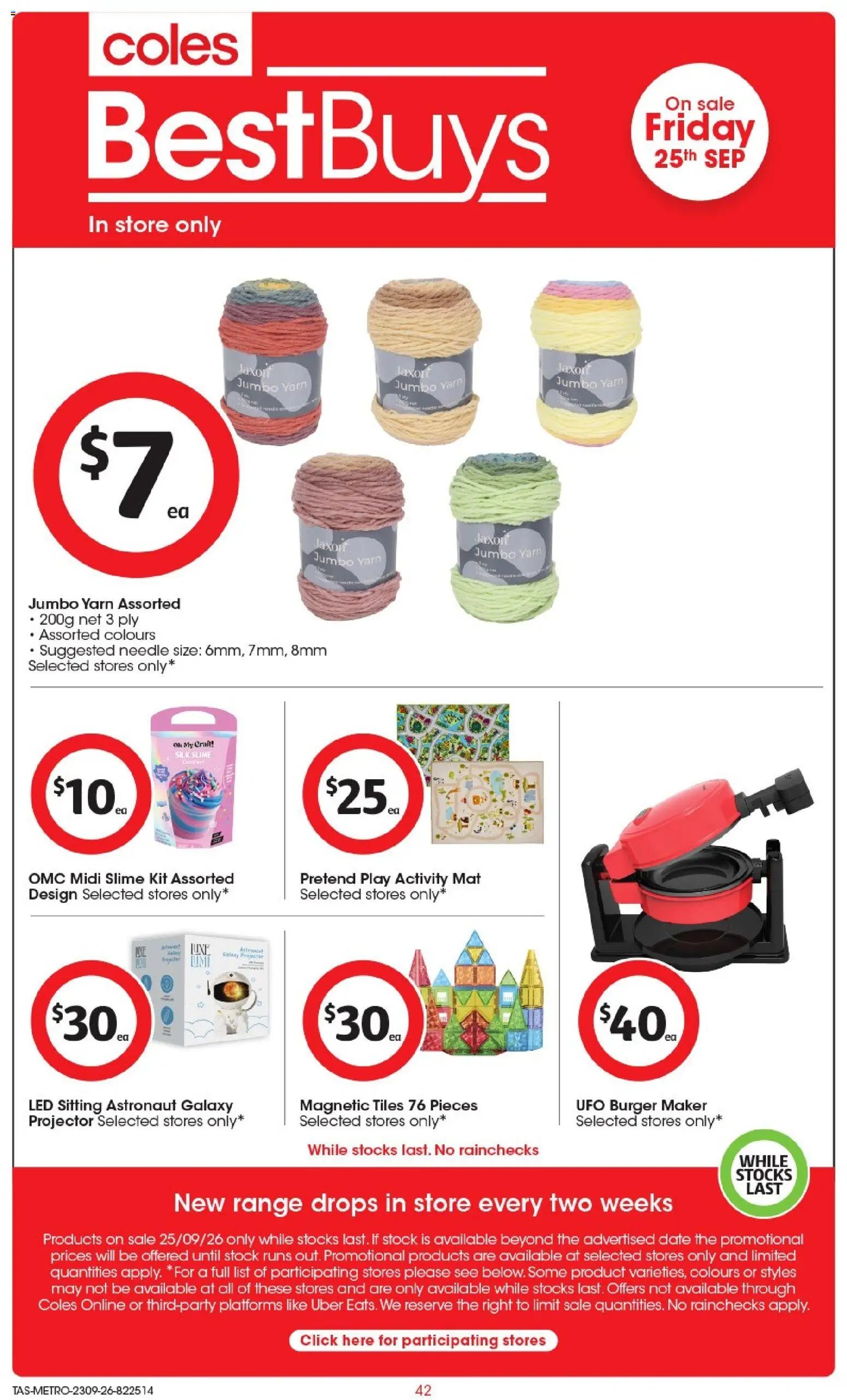 Coles catalogue from 23/09/2026 Coles Catalogue TAS