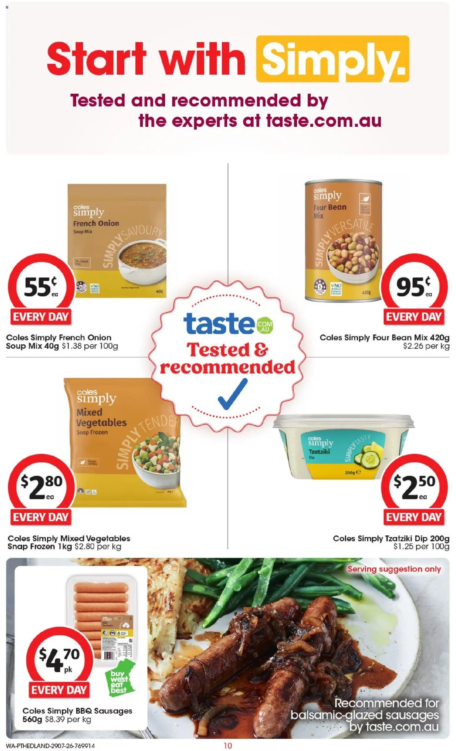 Coles catalogue from 29/07/2026 Coles catalogue PT Hedland