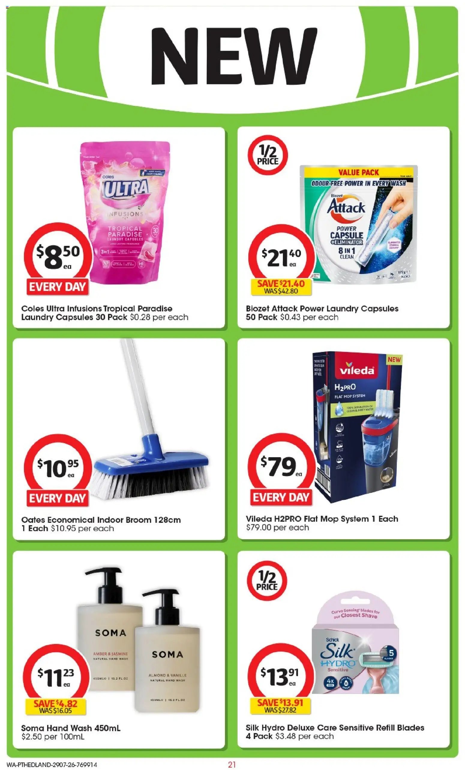 Coles catalogue from 29/07/2026 Coles catalogue PT Hedland