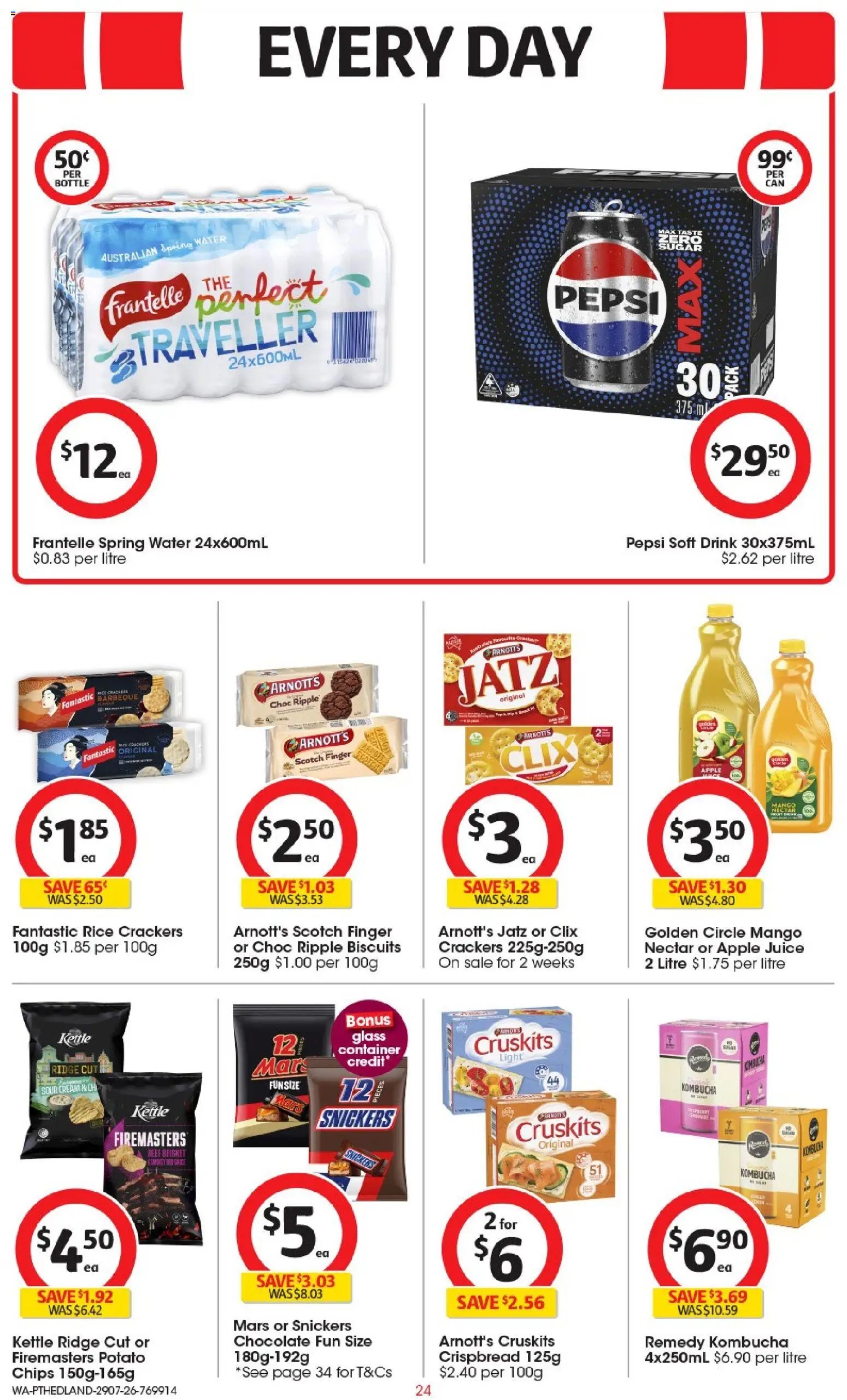 Coles catalogue from 29/07/2026 Coles catalogue PT Hedland