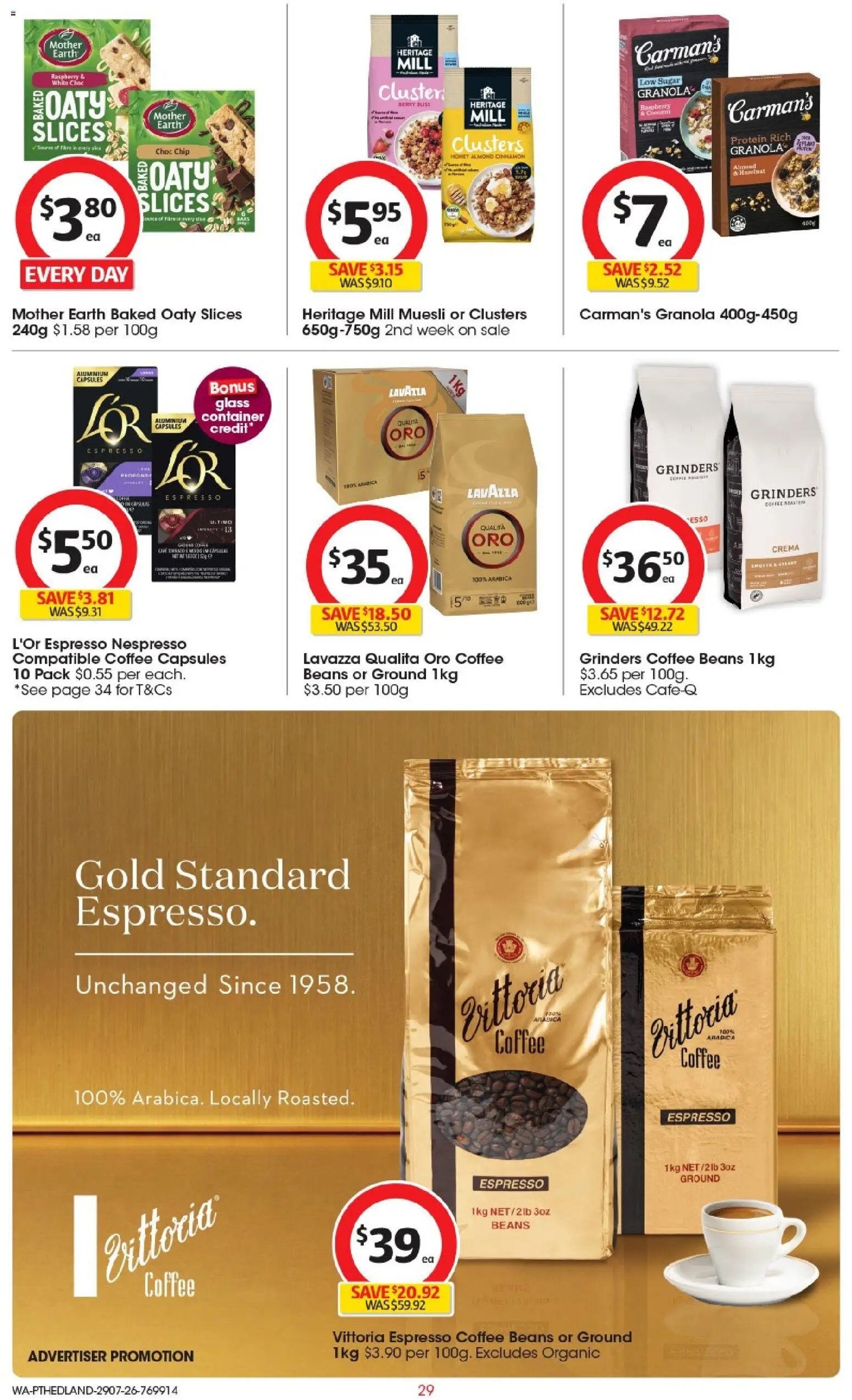 Coles catalogue from 29/07/2026 Coles catalogue PT Hedland