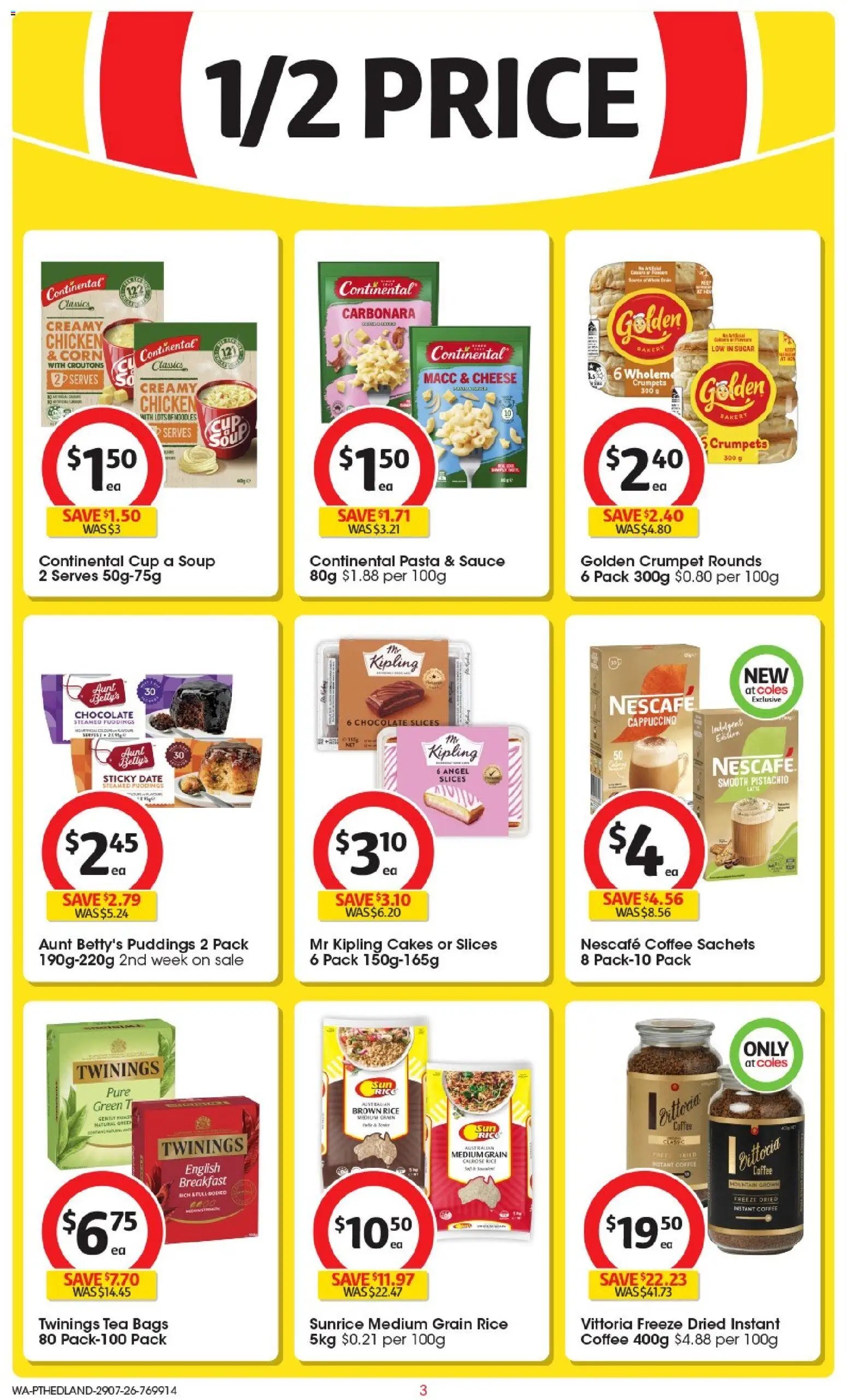 Coles catalogue from 29/07/2026 Coles catalogue PT Hedland