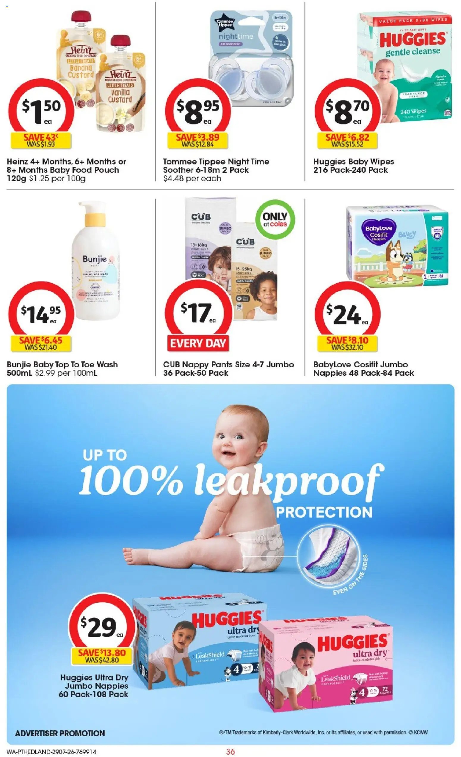 Coles catalogue from 29/07/2026 Coles catalogue PT Hedland