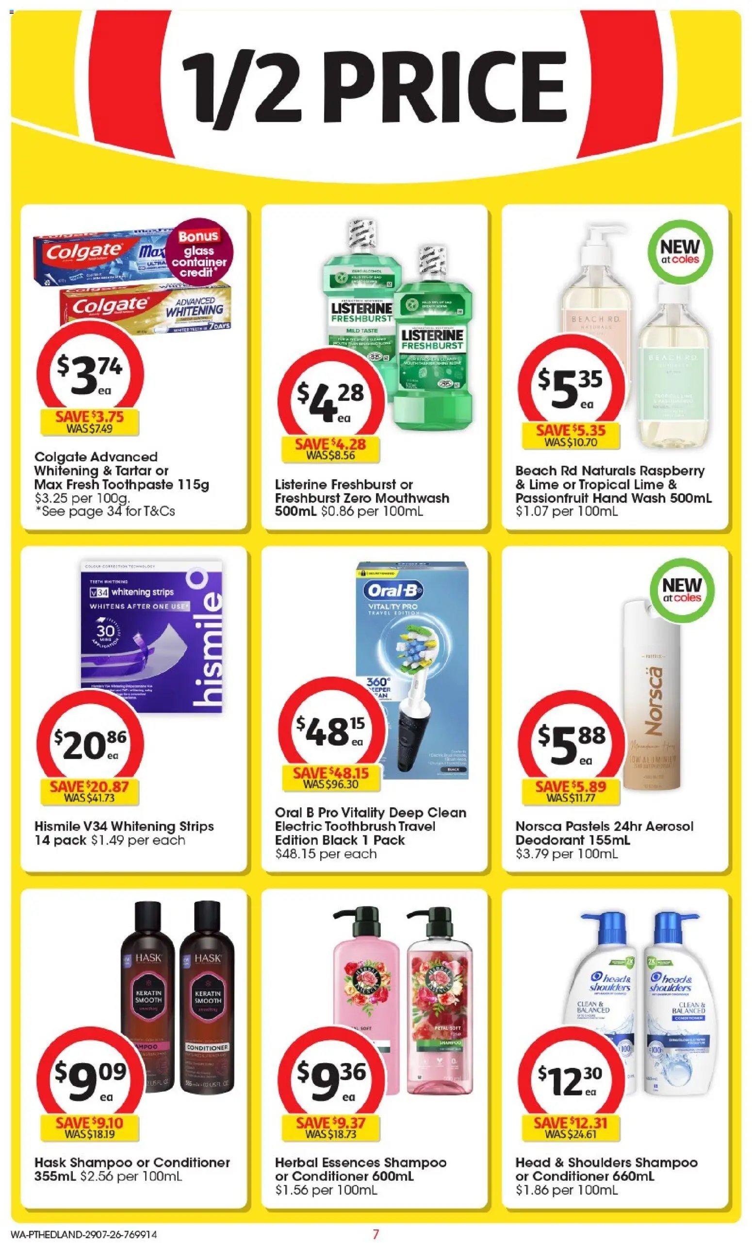 Coles catalogue from 29/07/2026 Coles catalogue PT Hedland