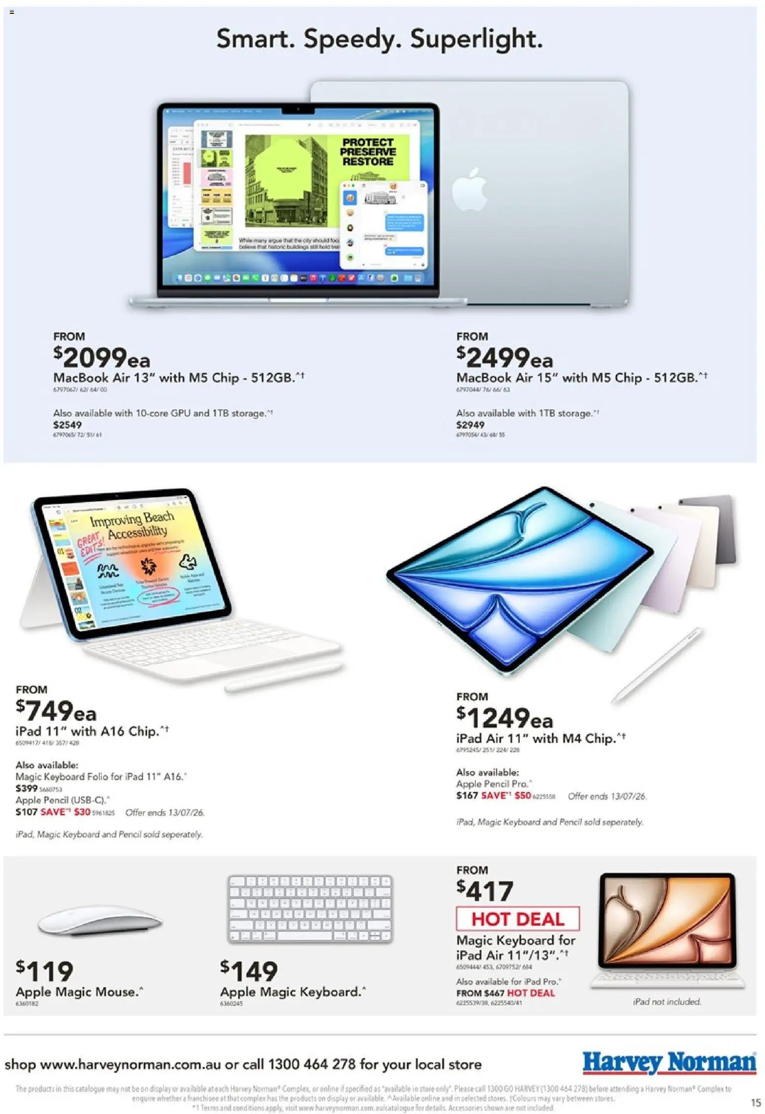 Harvey Norman catalogue from 09/07/2026 Harvey Norman Computers Shop Hot Offers Digital Catalogue