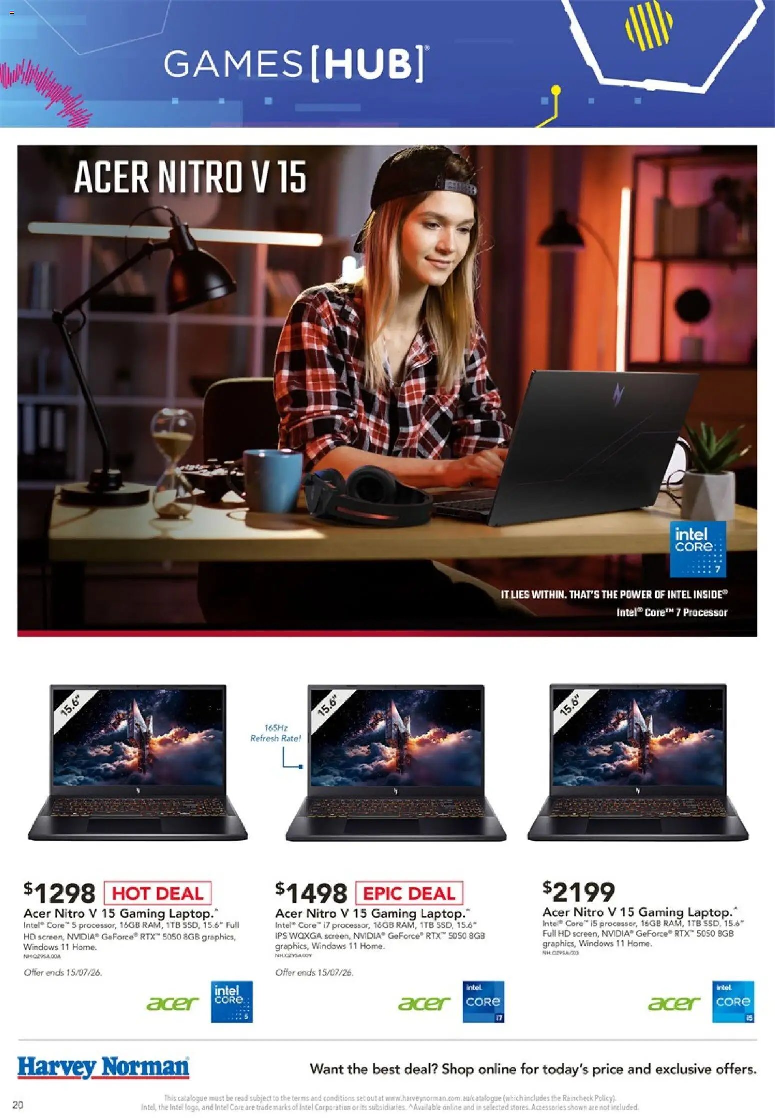 Harvey Norman catalogue from 09/07/2026 Harvey Norman Computers Shop Hot Offers Digital Catalogue